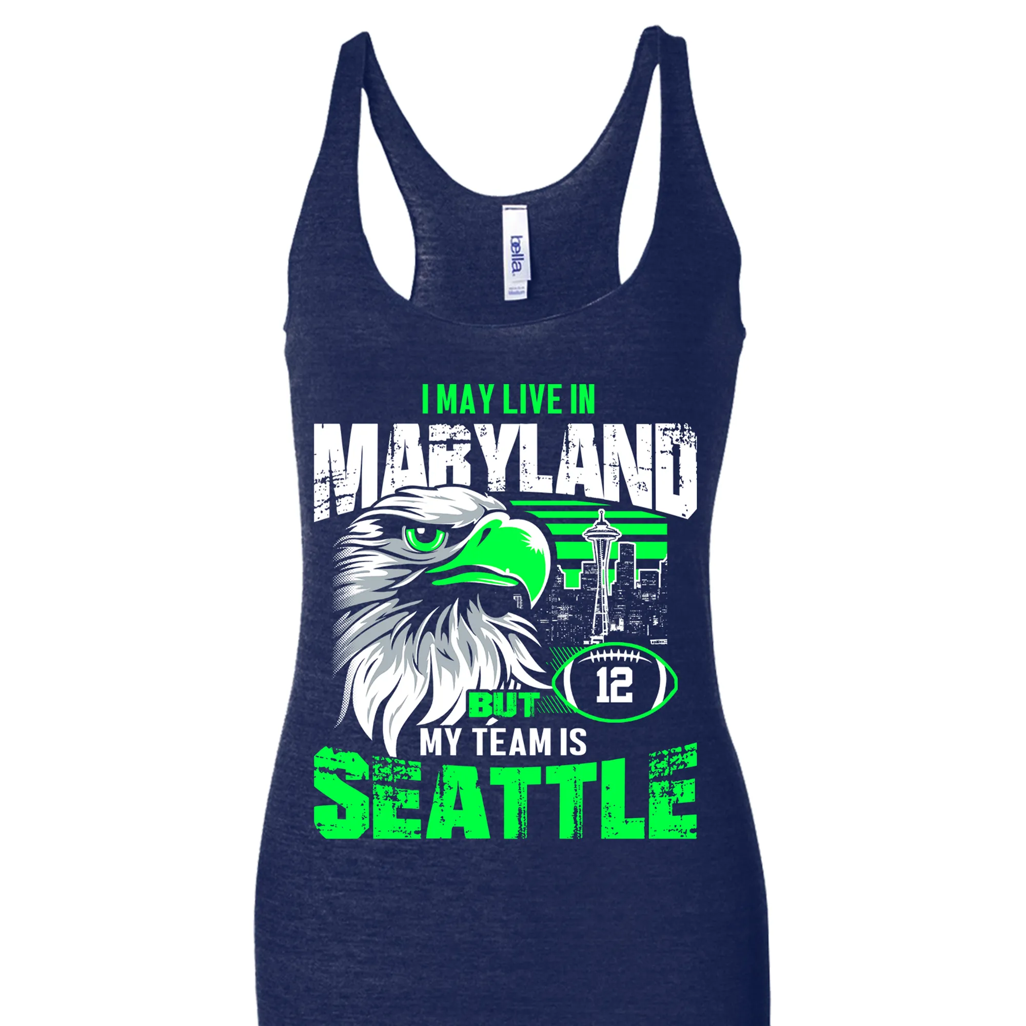 I may live in Maryland but my team is Seattle