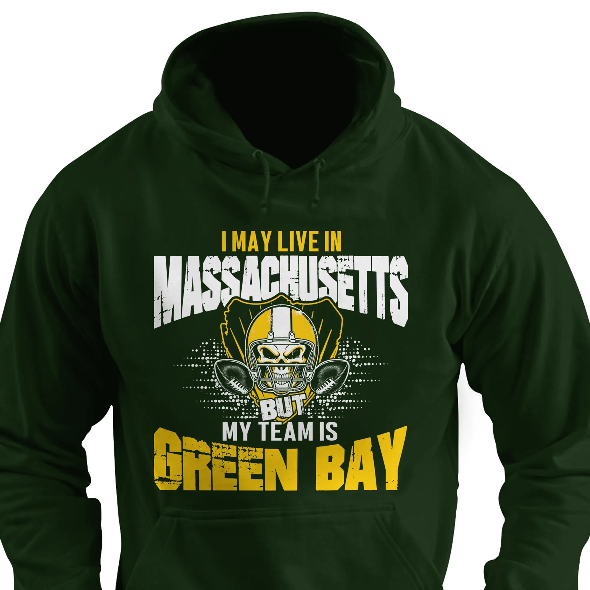 I May Live in Massachussets but My Team is Green Bay