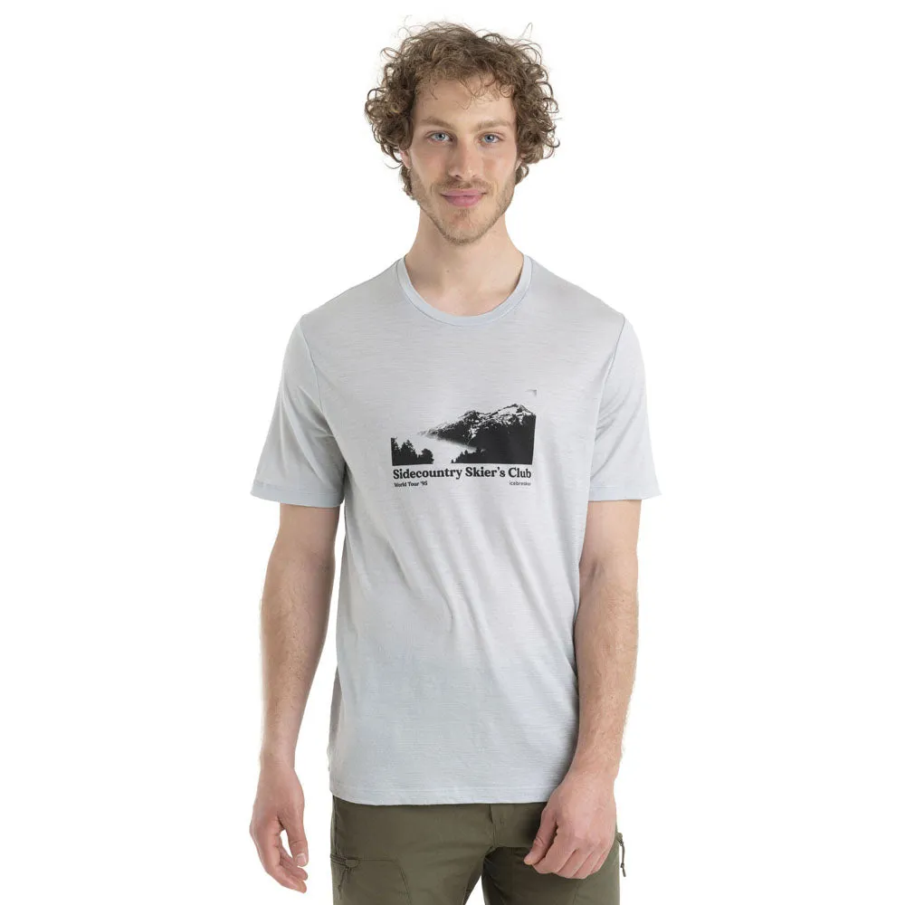Icebreaker Men's Merino 150 Tech Lite II Short Sleeve Tee Sidecountry Skiers Club