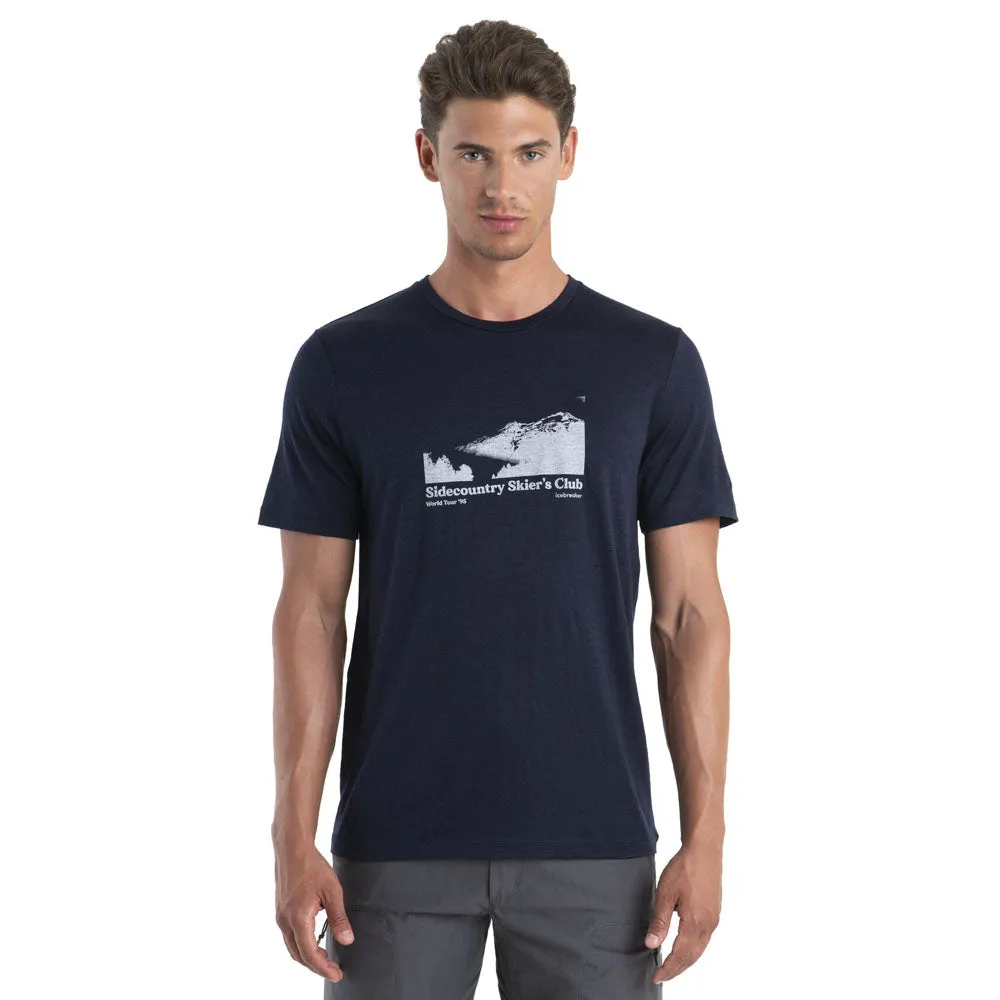Icebreaker Men's Merino 150 Tech Lite II Short Sleeve Tee Sidecountry Skiers Club