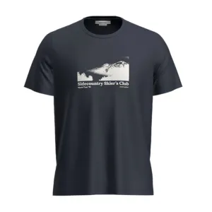 Icebreaker Men's Merino 150 Tech Lite II Short Sleeve Tee Sidecountry Skiers Club