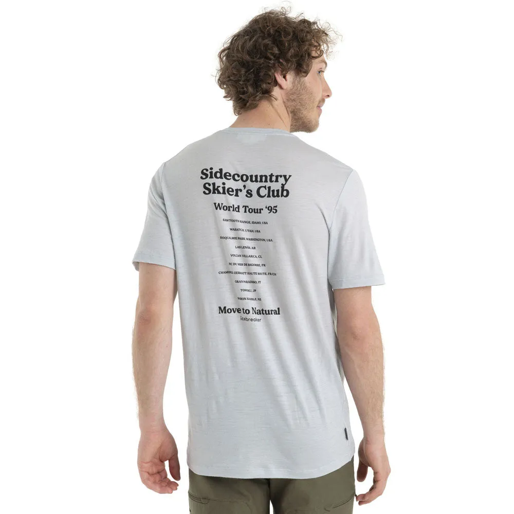 Icebreaker Men's Merino 150 Tech Lite II Short Sleeve Tee Sidecountry Skiers Club