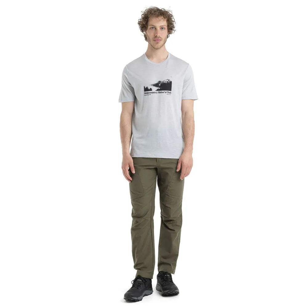 Icebreaker Men's Merino 150 Tech Lite II Short Sleeve Tee Sidecountry Skiers Club