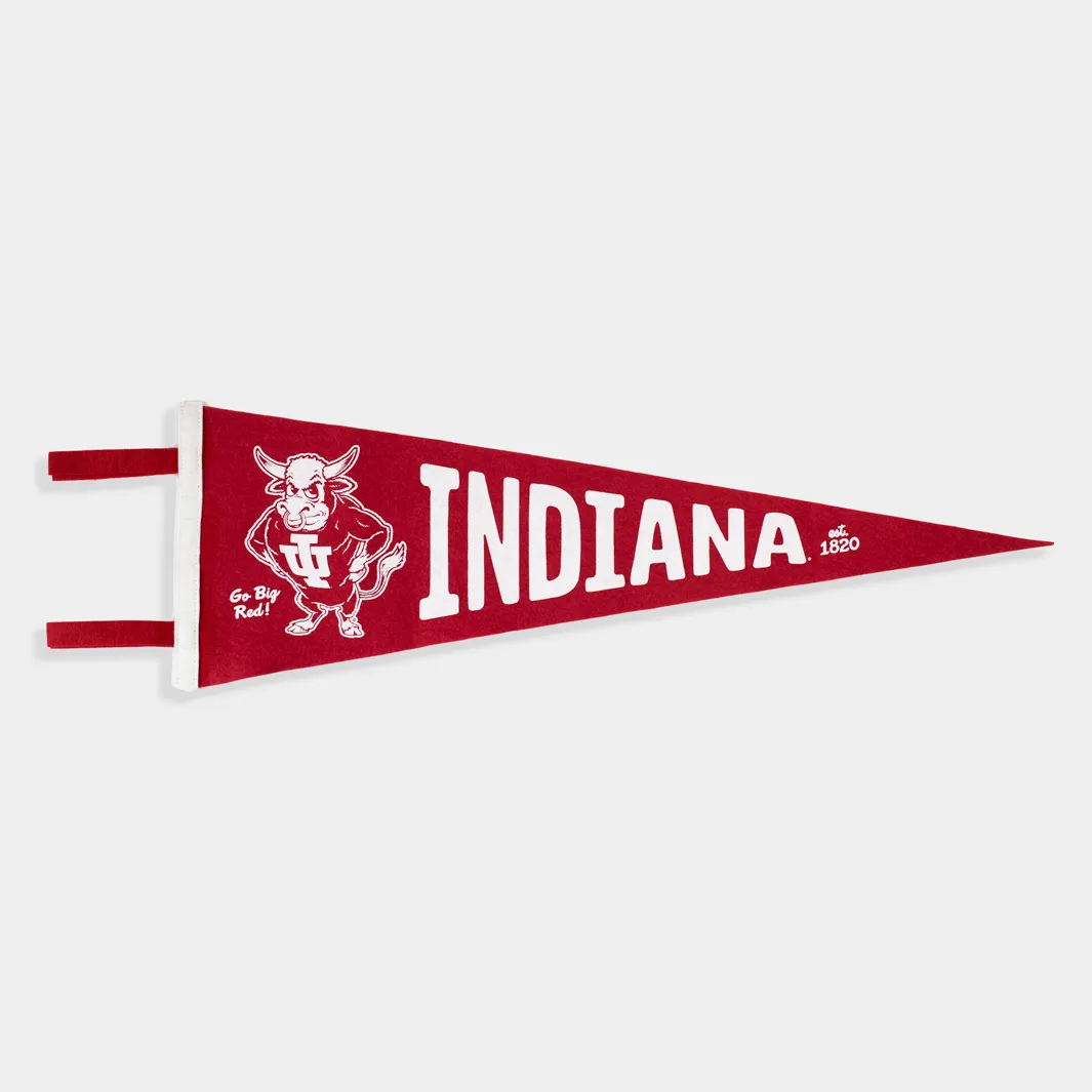 IU Bison Felt Pennant