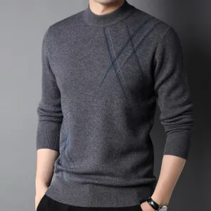 Iulian - elegant stretch jumper for men