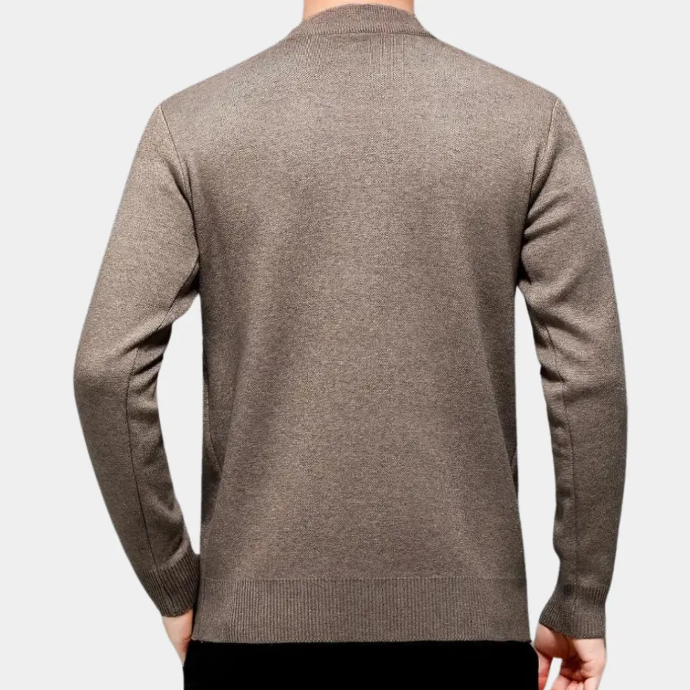Iulian - elegant stretch jumper for men