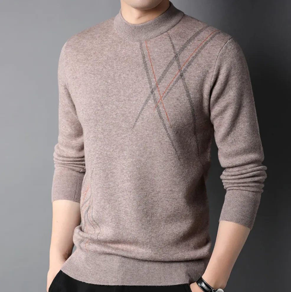 Iulian - elegant stretch jumper for men