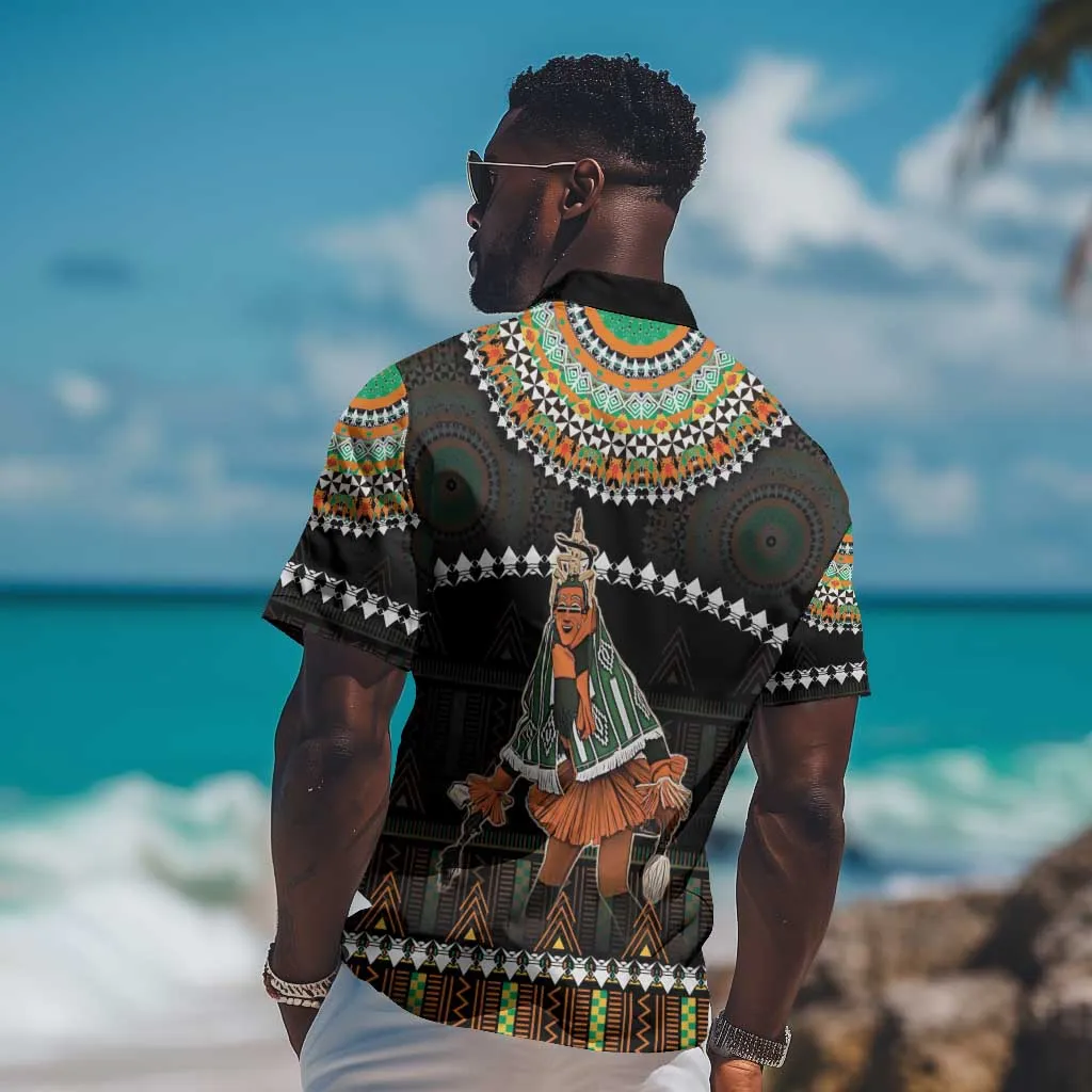 Ivory Coast Festival Of Masks Hawaiian Shirt Traditional Zaouli Dance LT05