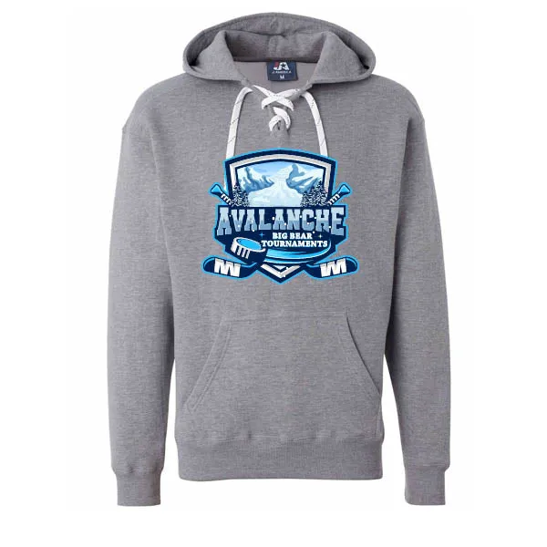 J American Sport Laced Hoodies Avalanche
