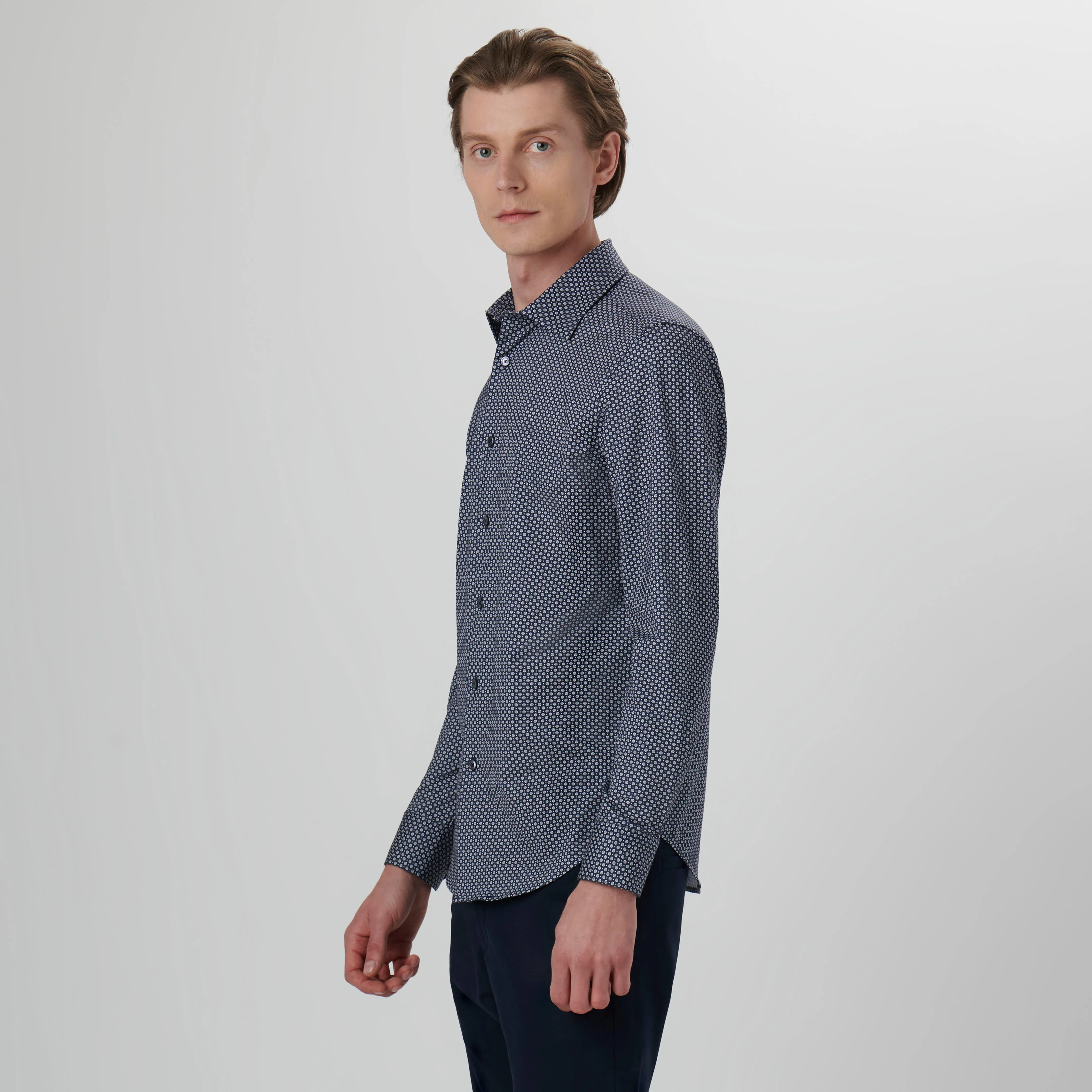 James Dot Print OoohCotton Shirt