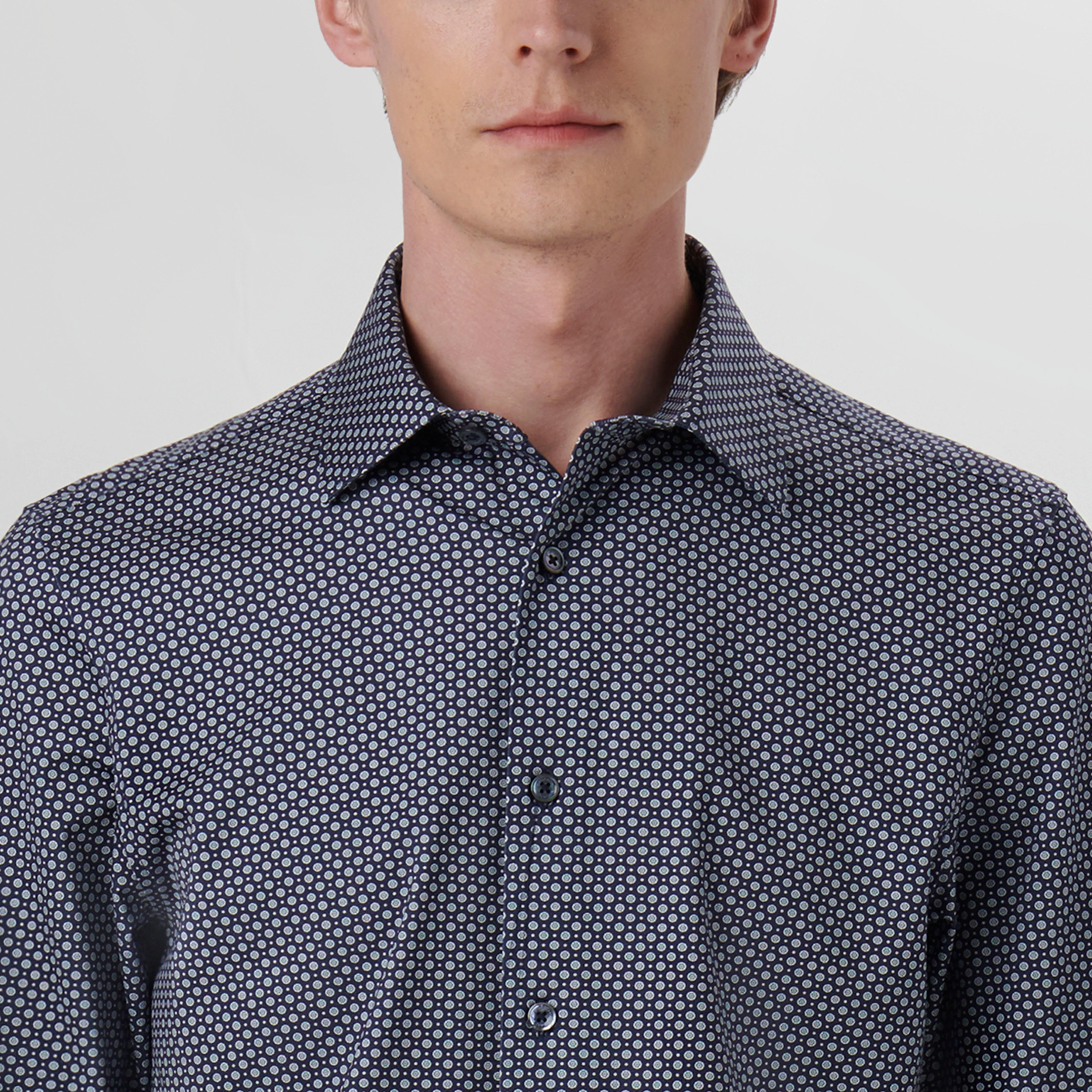 James Dot Print OoohCotton Shirt