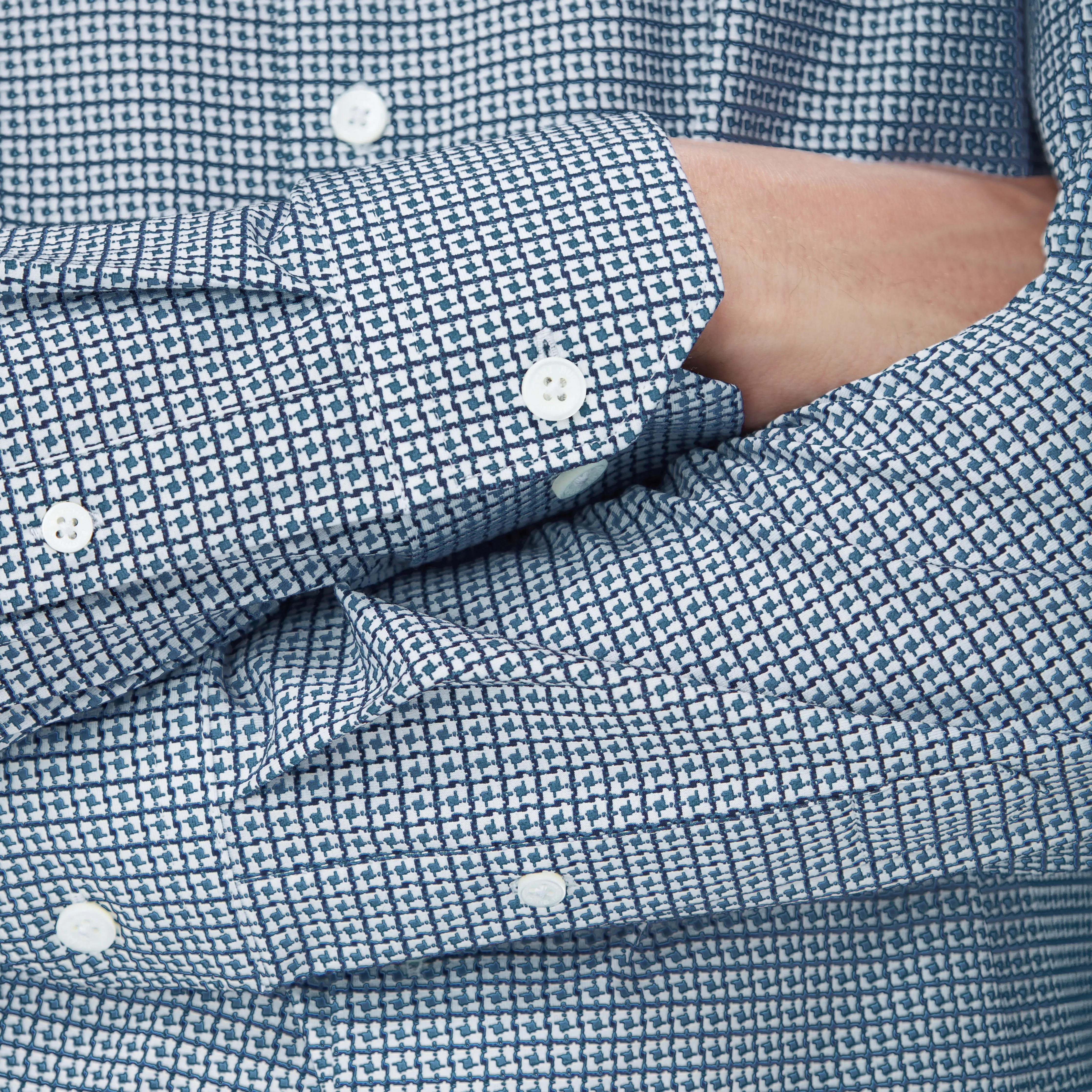 James Hound's Tooth OoohCotton Shirt
