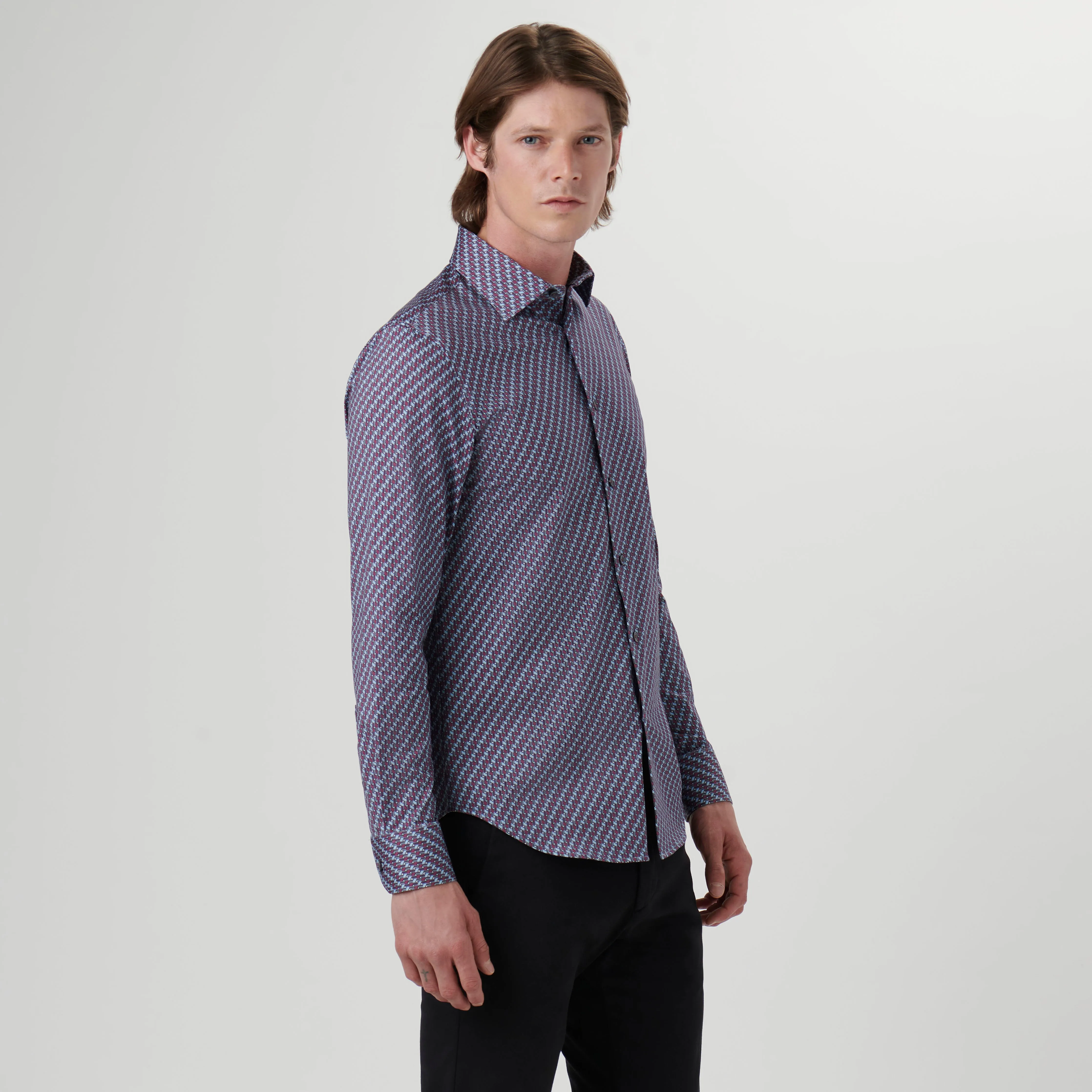 James Illusion Print OoohCotton Shirt