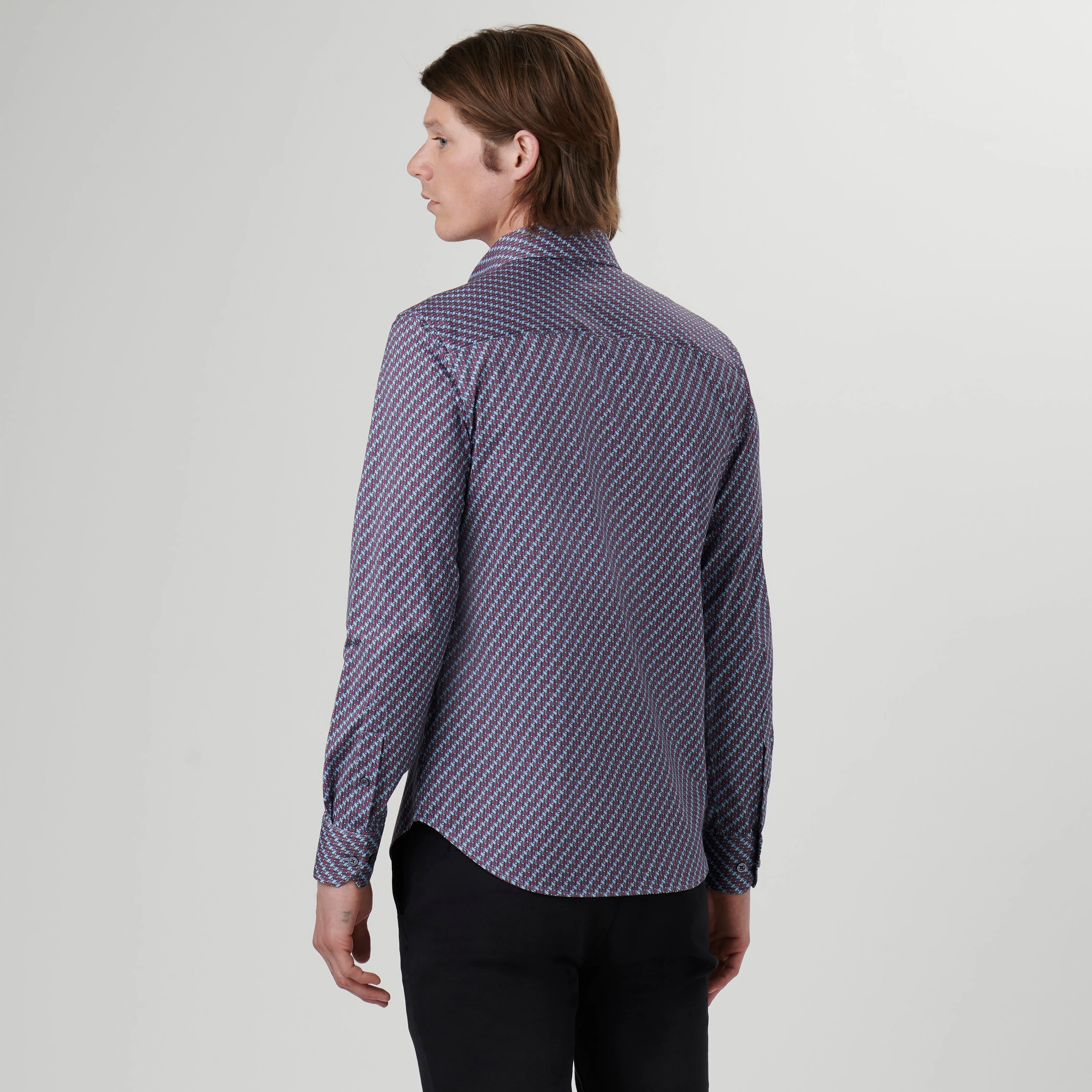 James Illusion Print OoohCotton Shirt