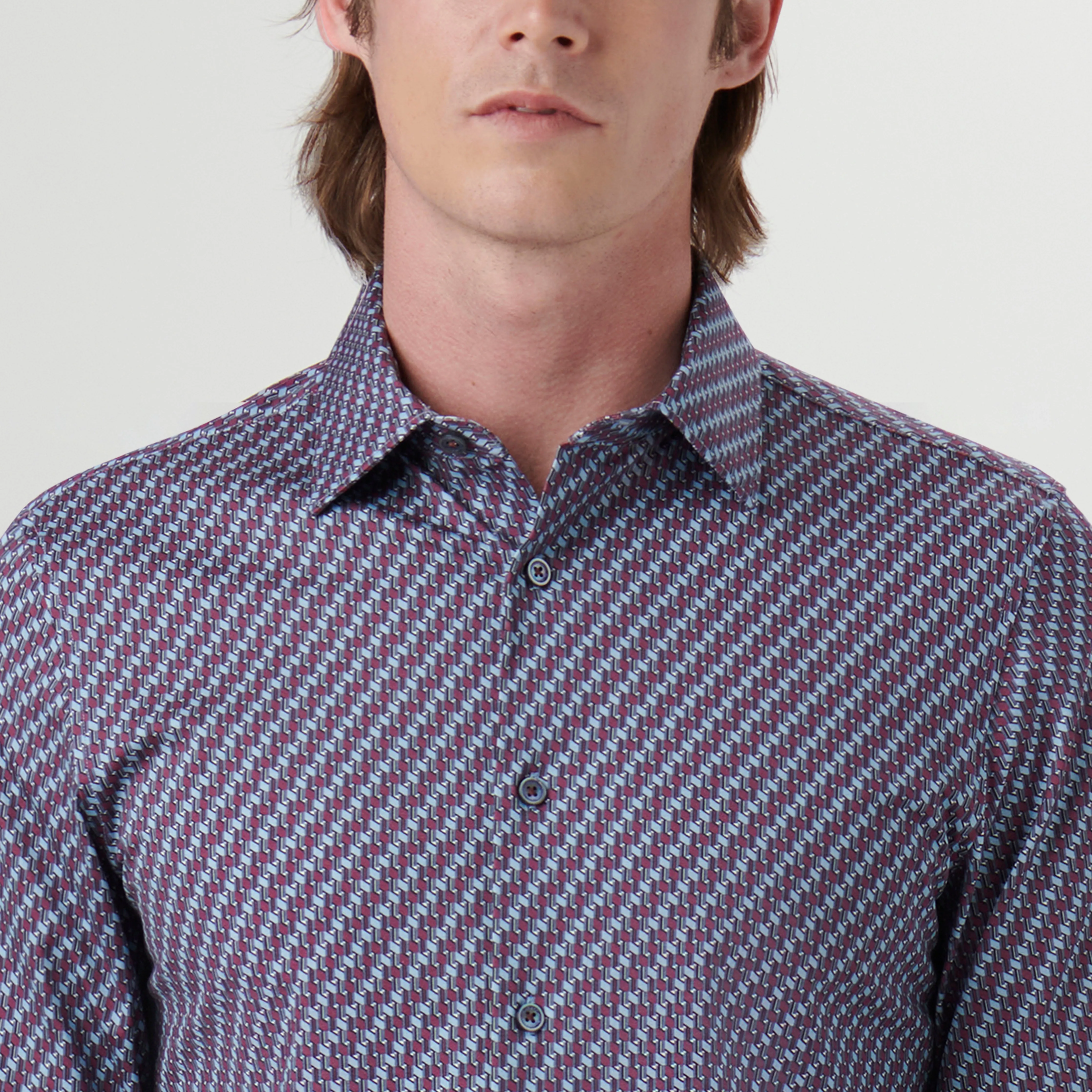 James Illusion Print OoohCotton Shirt