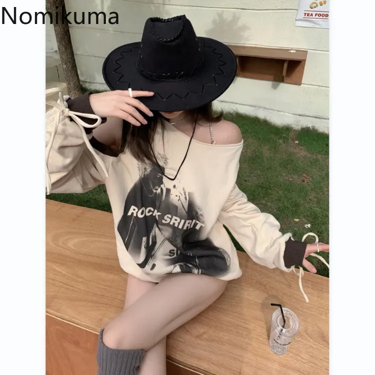 JazzHer Hoodies Women Y2k Sweatshirts Tops