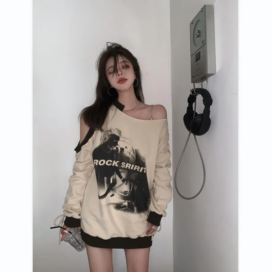 JazzHer Hoodies Women Y2k Sweatshirts Tops