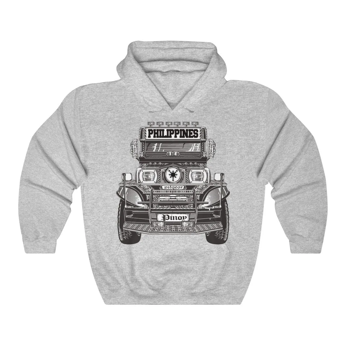 Jeepney Philippines Unisex Heavy Blend™ Hooded Sweatshirt
