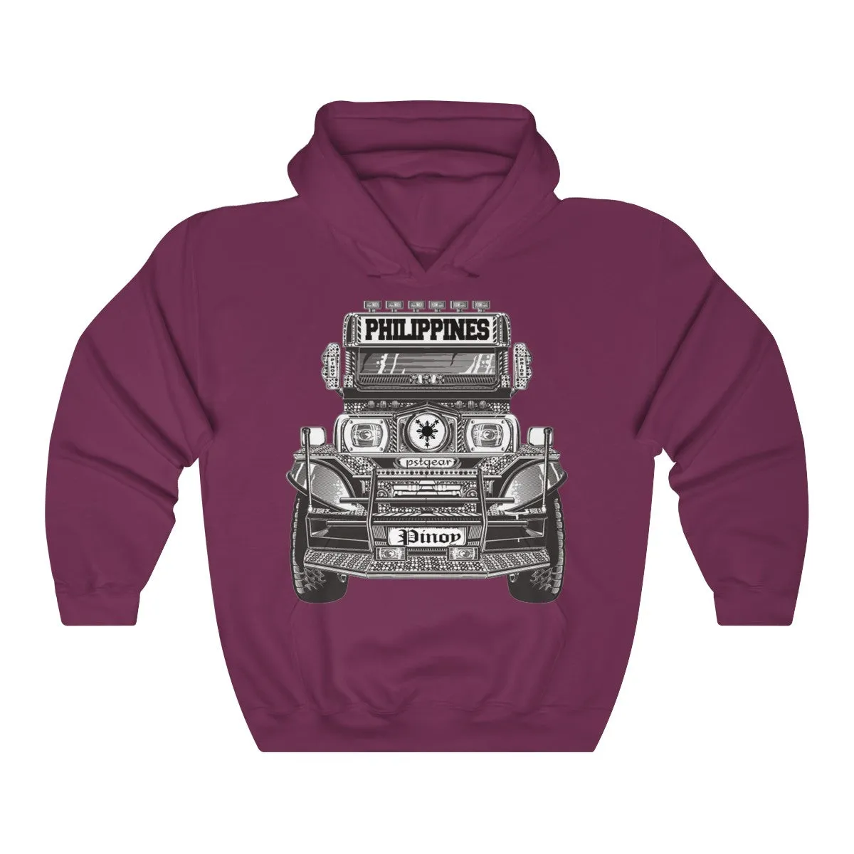 Jeepney Philippines Unisex Heavy Blend™ Hooded Sweatshirt
