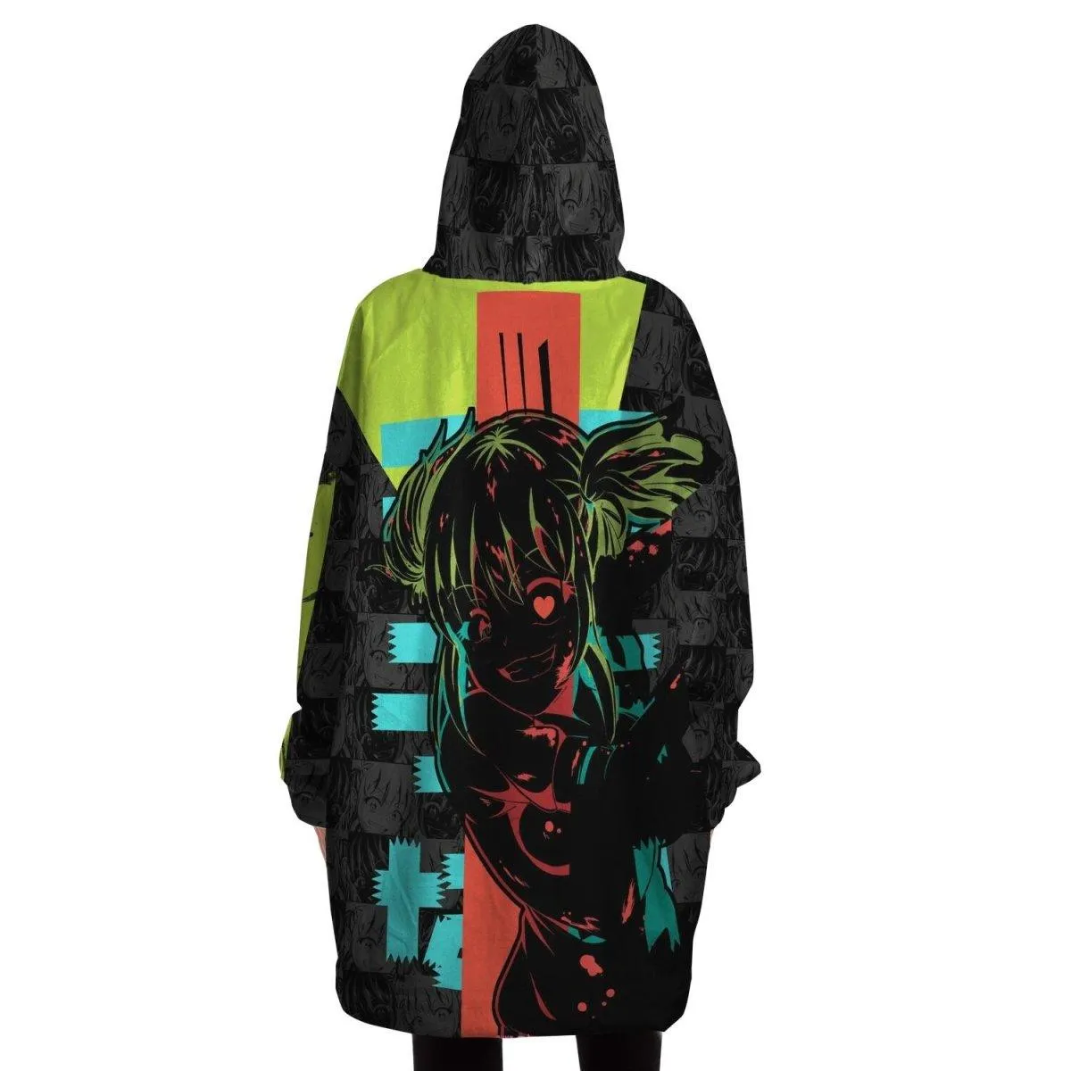 Kandi Cute Yandere Anime Girl Snug Hoodie