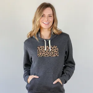 Kansas Leopard Pattern Hoodie