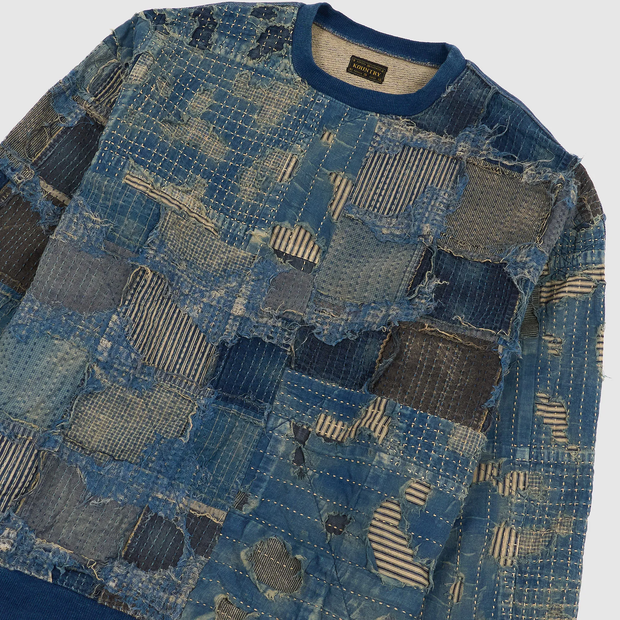 Kapital Distressed Boro Sweat Jacket