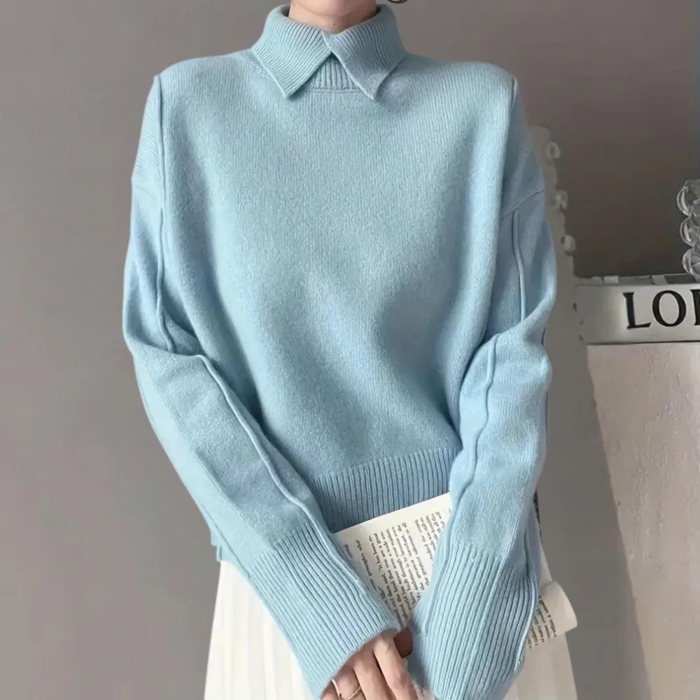 Kayla - elegant crochet sweater for women