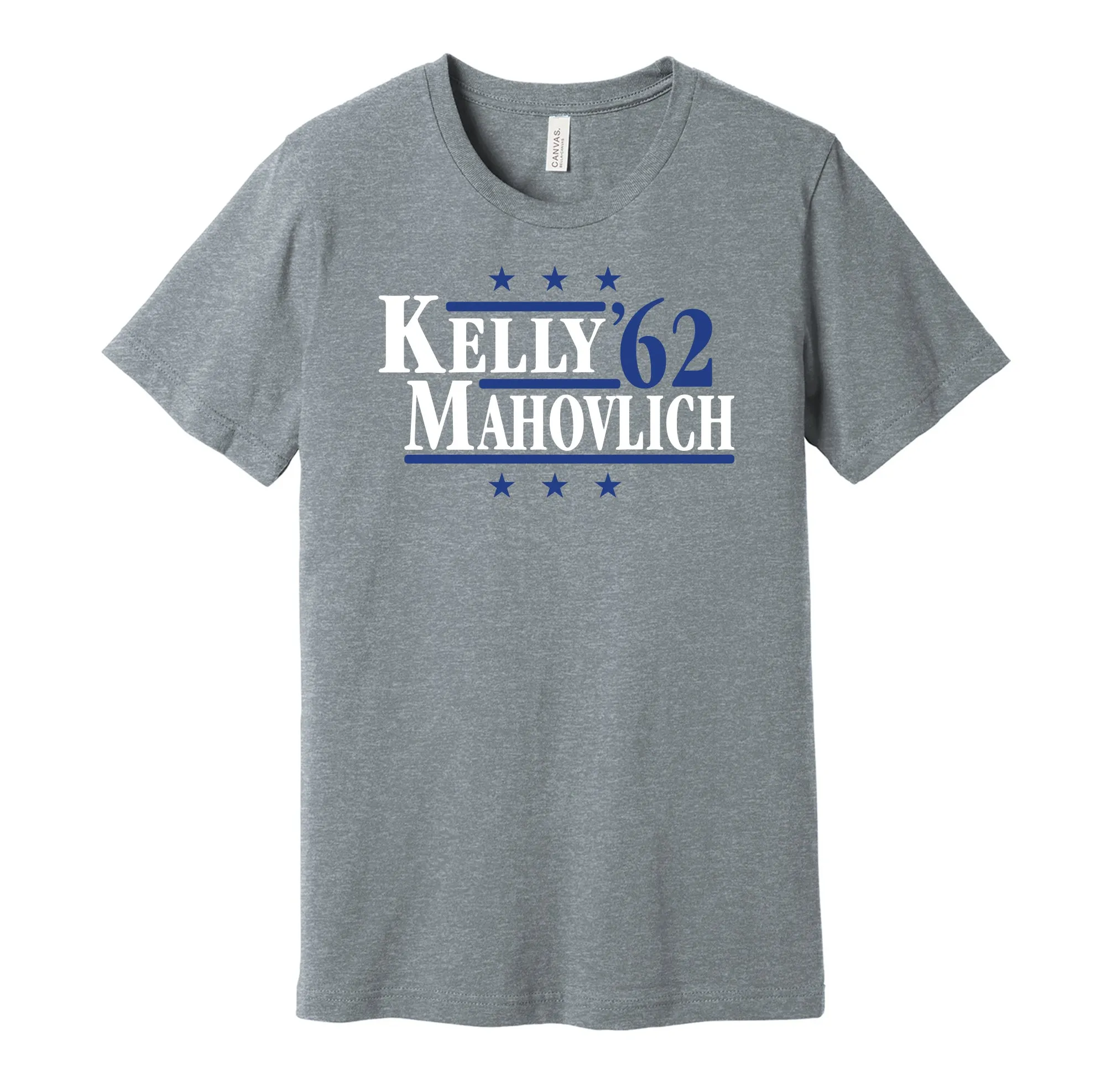 Kelly & Mahovlich '62 - Toronto Hockey Legends Political Campaign Parody T-Shirt - Hyper Than Hype Shirts