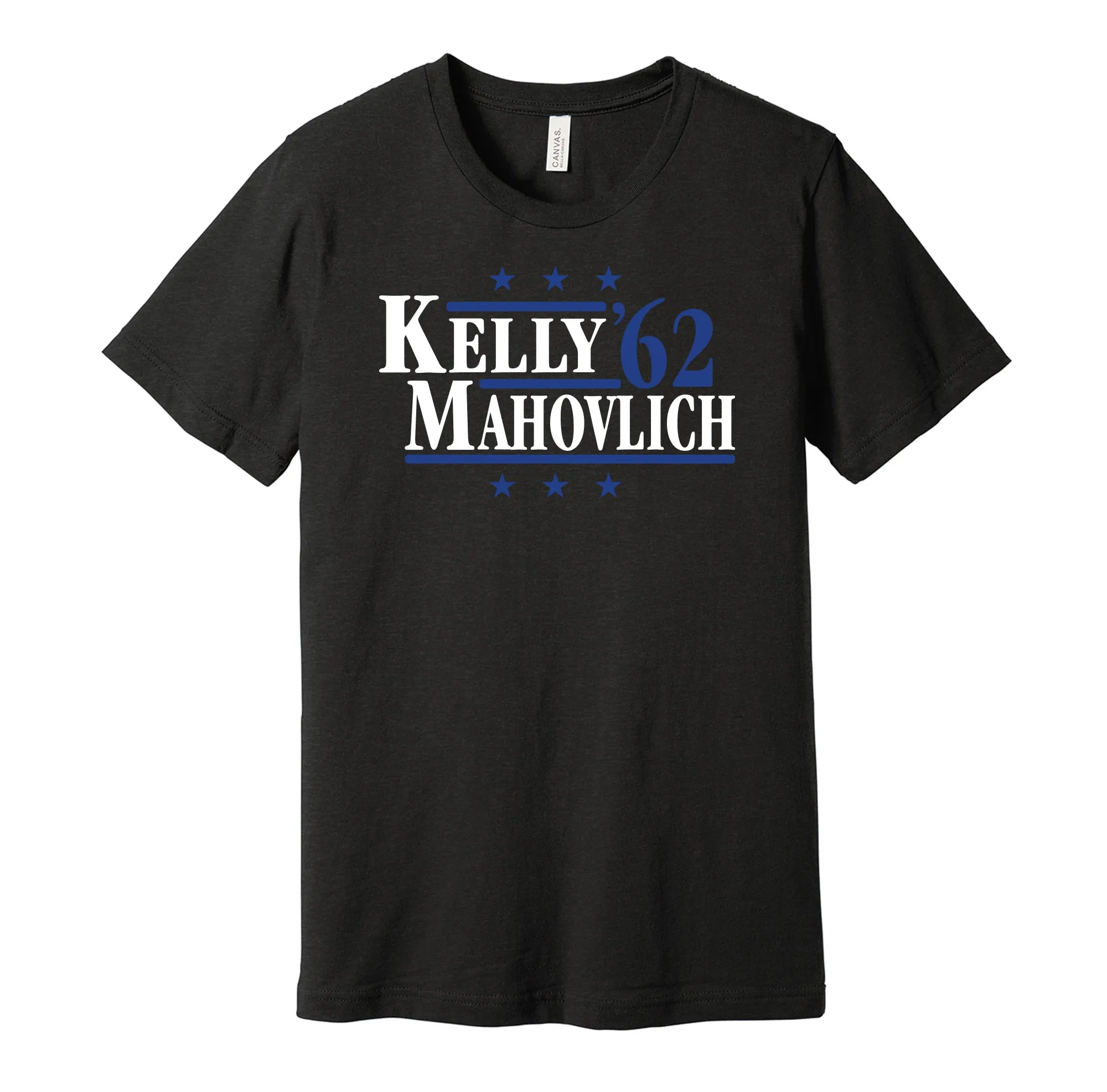 Kelly & Mahovlich '62 - Toronto Hockey Legends Political Campaign Parody T-Shirt - Hyper Than Hype Shirts