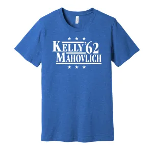 Kelly & Mahovlich '62 - Toronto Hockey Legends Political Campaign Parody T-Shirt - Hyper Than Hype Shirts