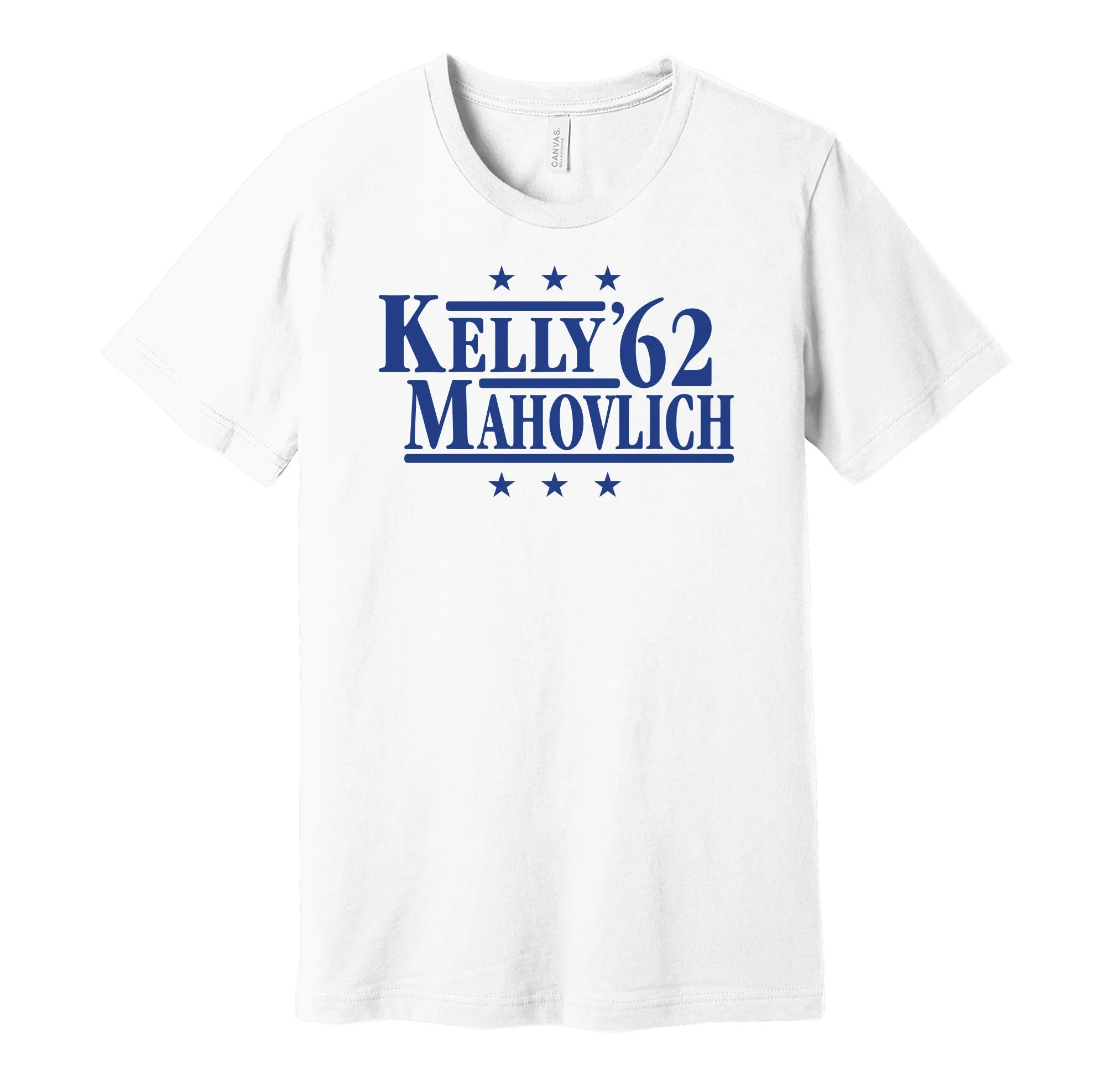 Kelly & Mahovlich '62 - Toronto Hockey Legends Political Campaign Parody T-Shirt - Hyper Than Hype Shirts