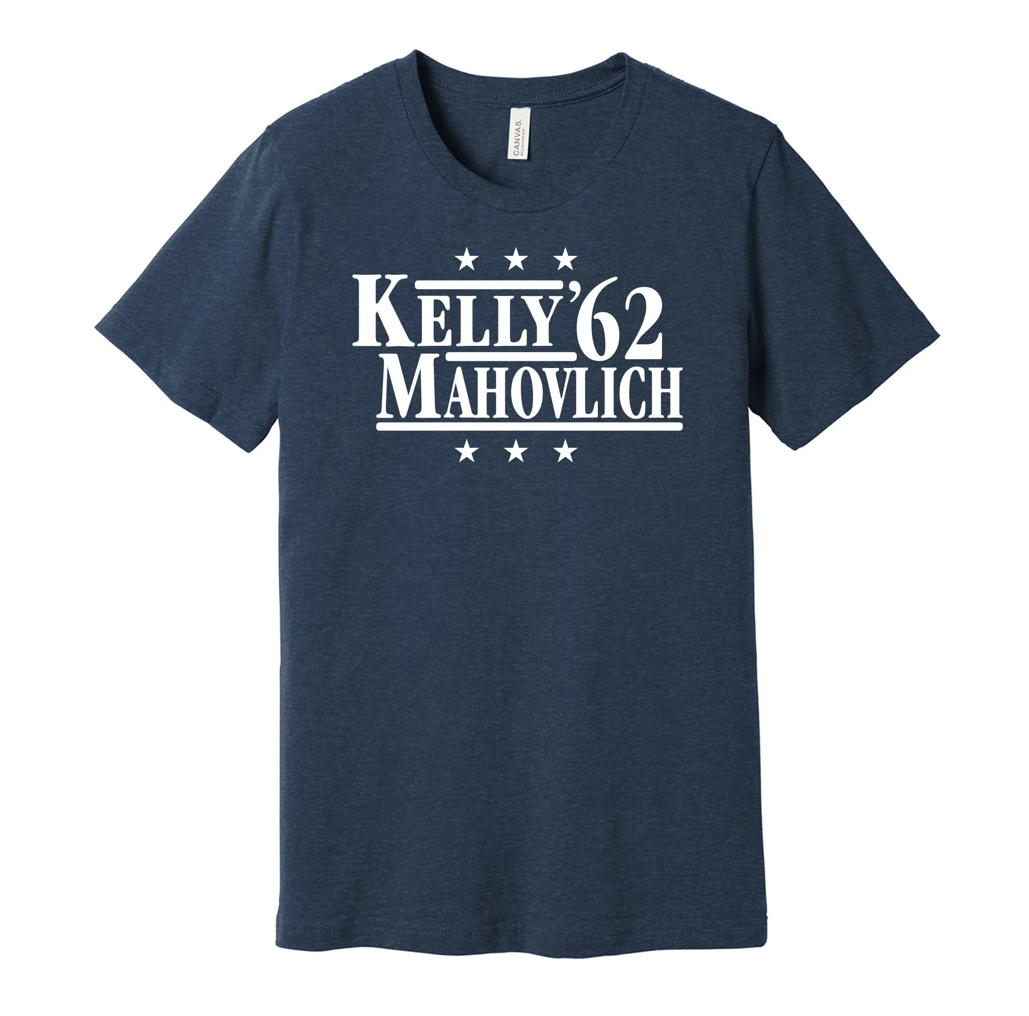 Kelly & Mahovlich '62 - Toronto Hockey Legends Political Campaign Parody T-Shirt - Hyper Than Hype Shirts