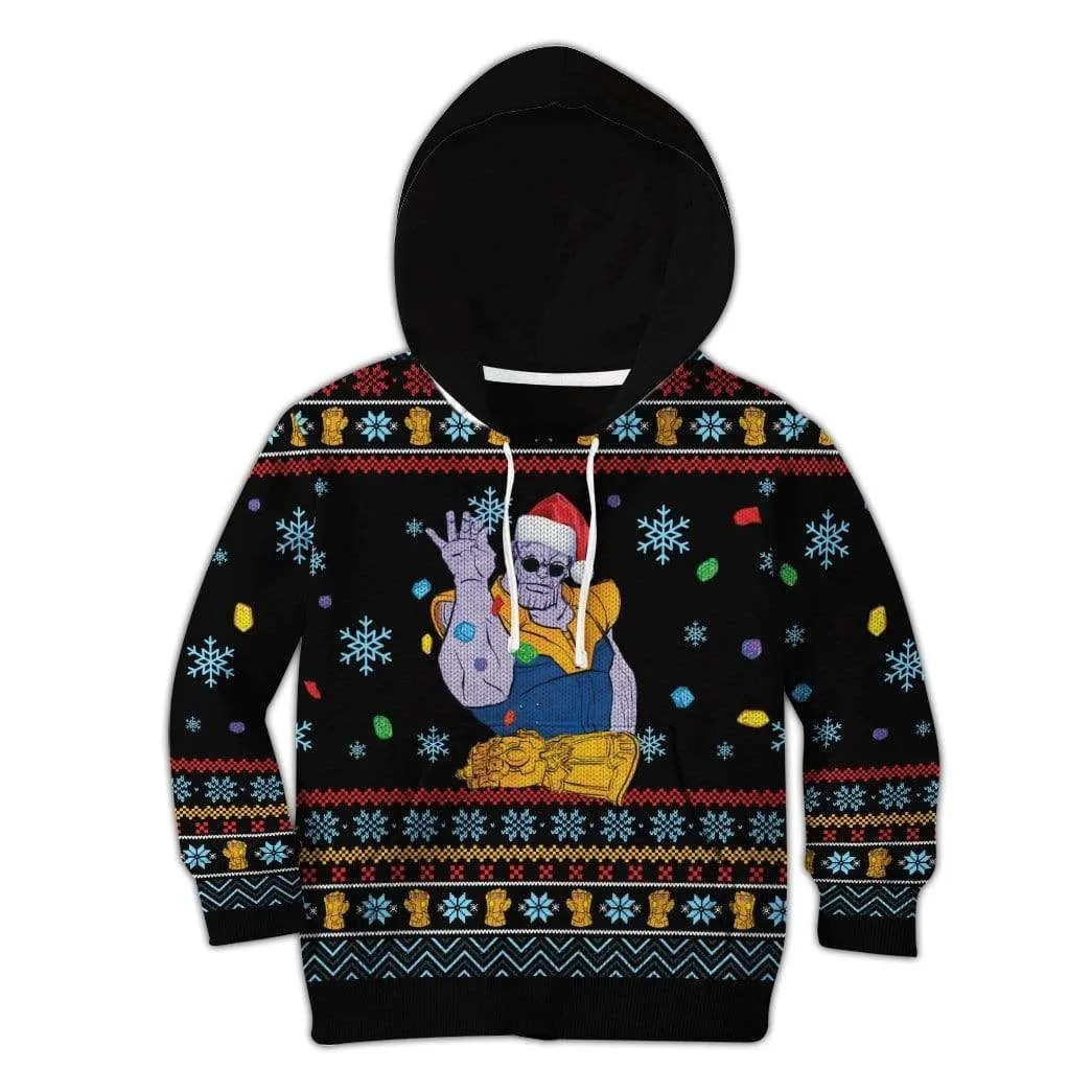 Kid Thanos Christmas Custom Cosplay T-Shirts Hoodies Apparel
