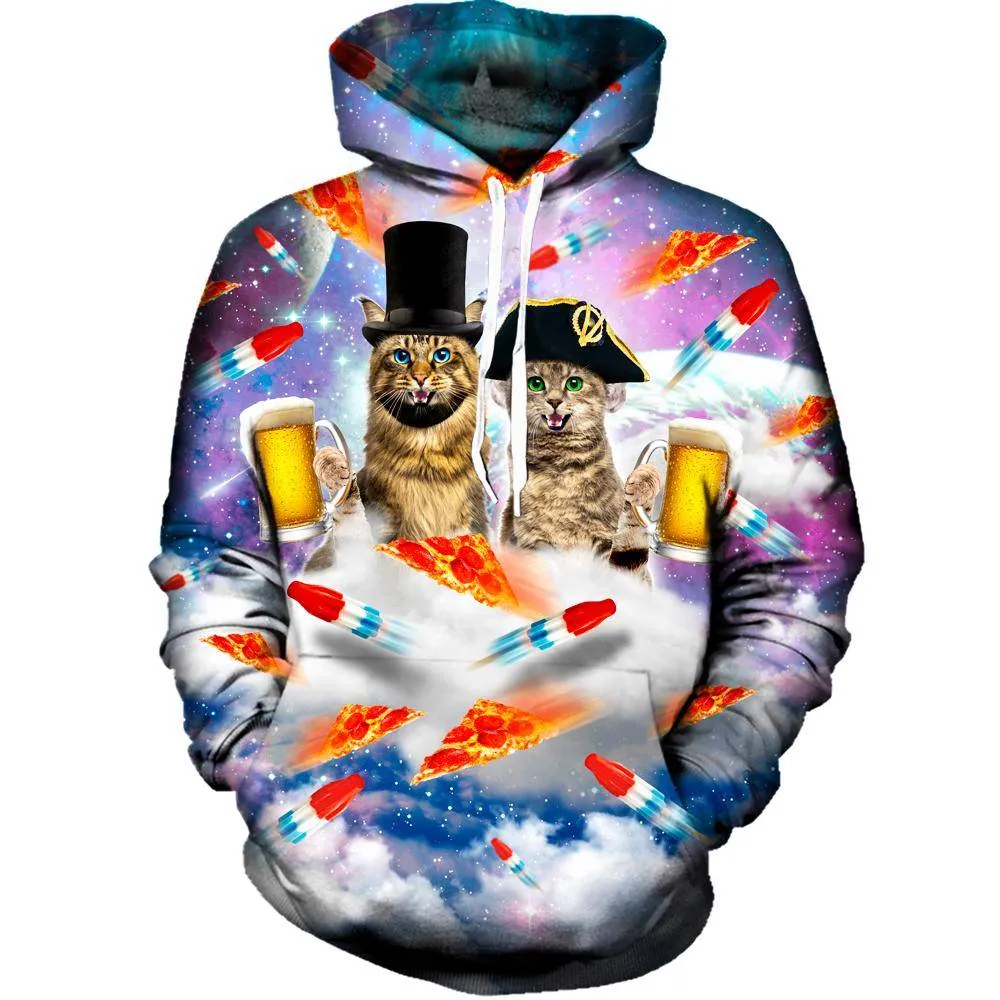 Kitty 4 President Womens Hoodie