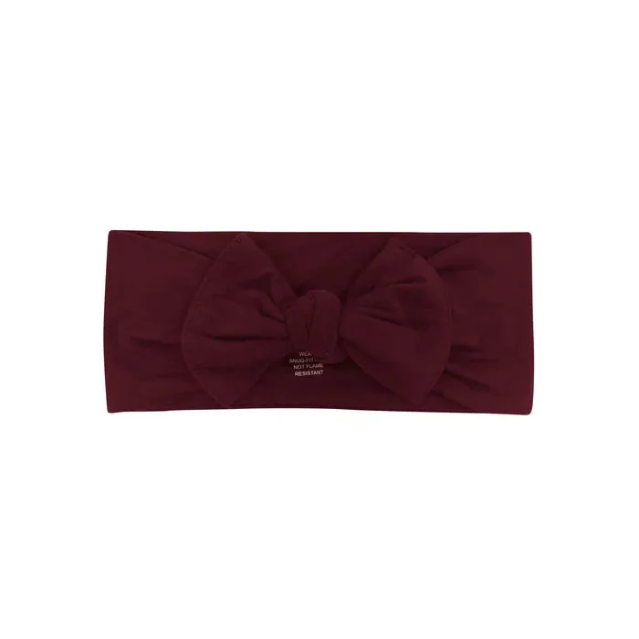 Kyte Baby Bow (Burgundy)