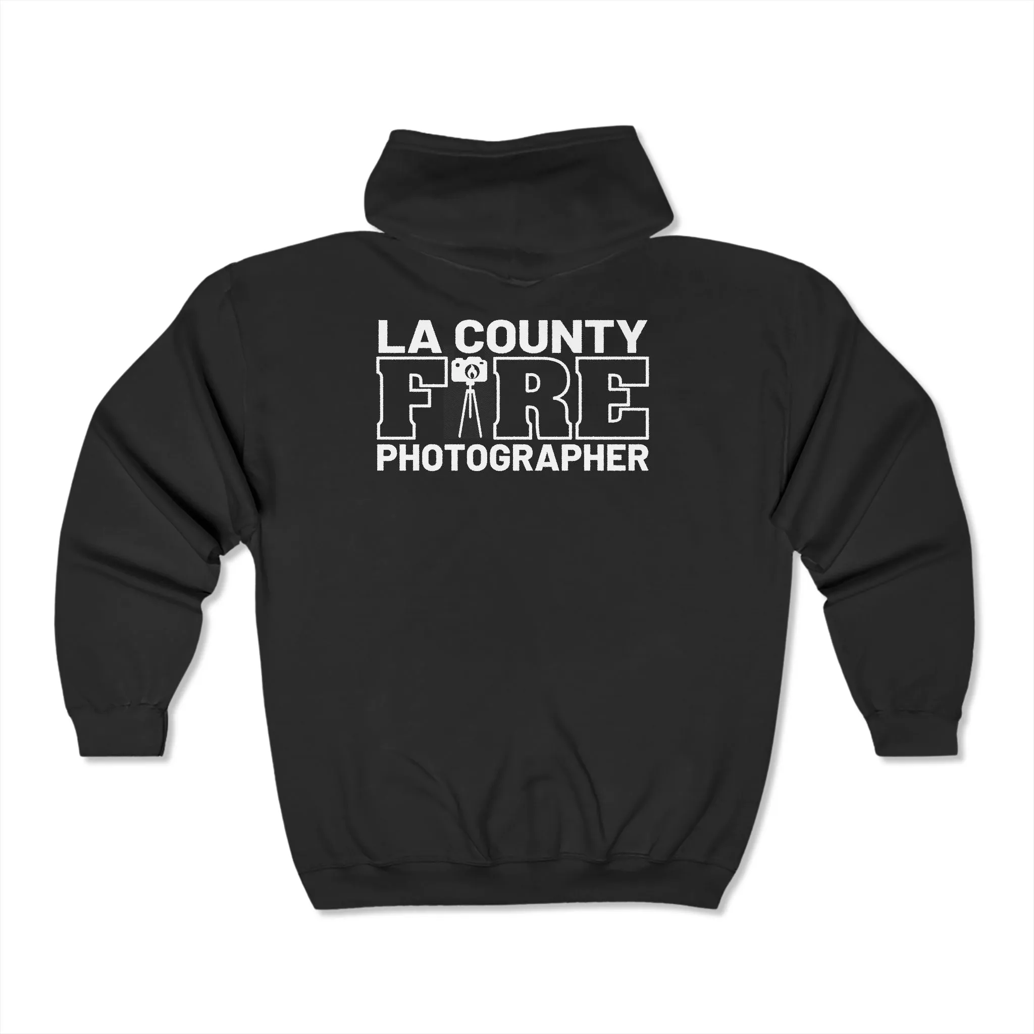 LA County Full Zip Hooded Sweatshirt