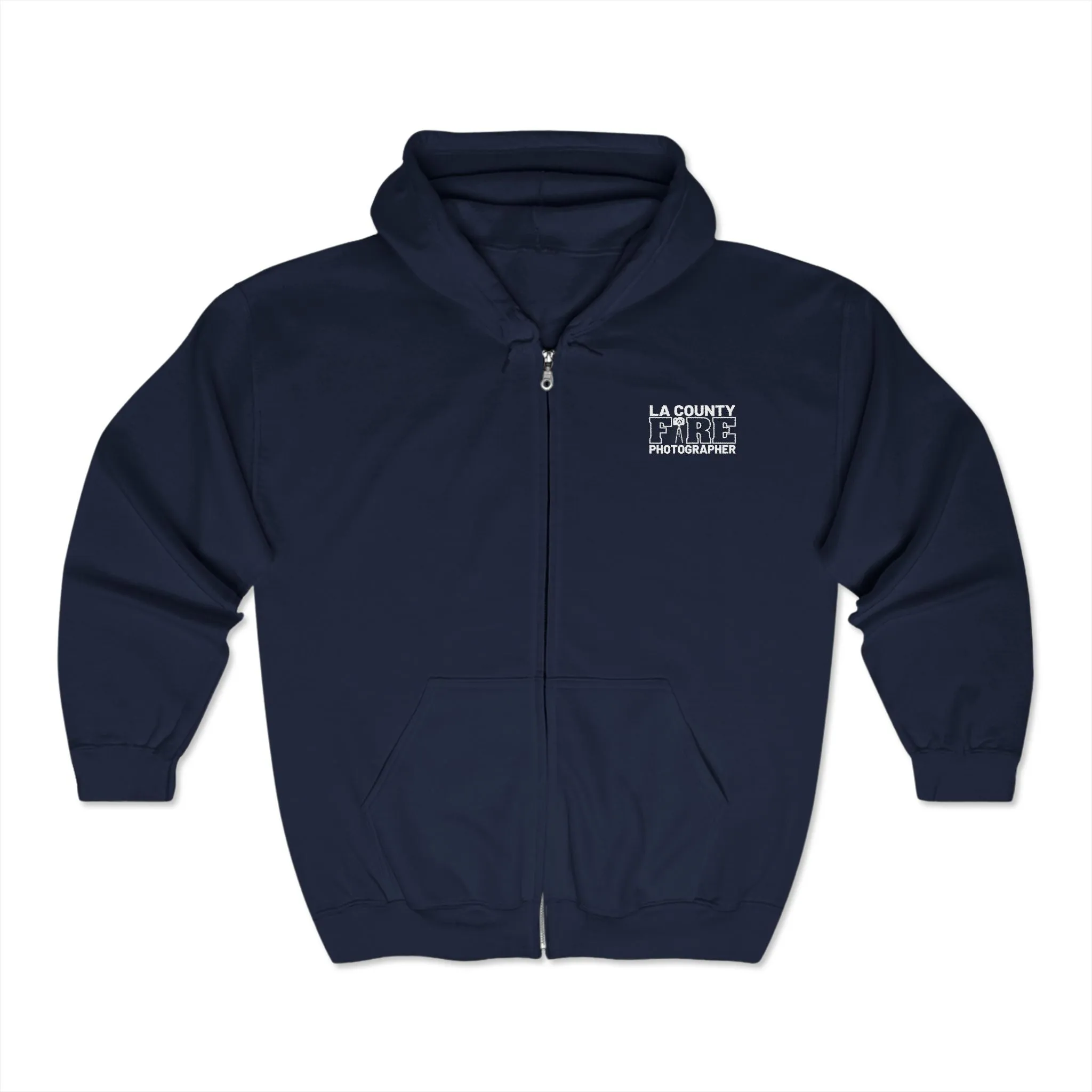 LA County Full Zip Hooded Sweatshirt