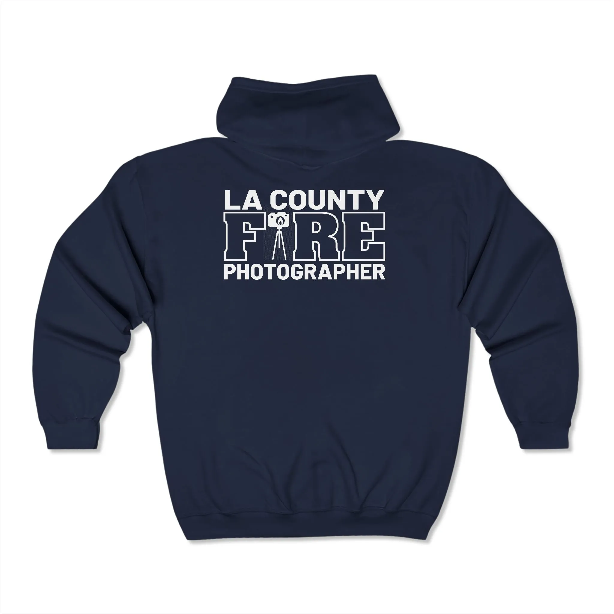LA County Full Zip Hooded Sweatshirt