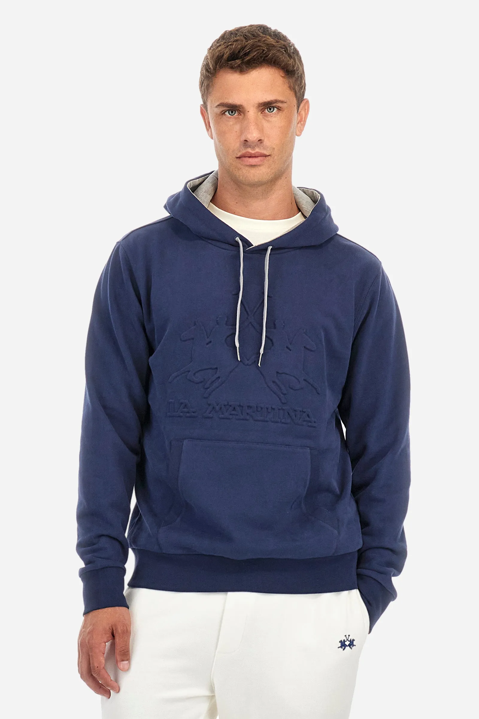 La Martina Hoodies Regular Fit in Cotton - ZACKIE ZMF010-FP575