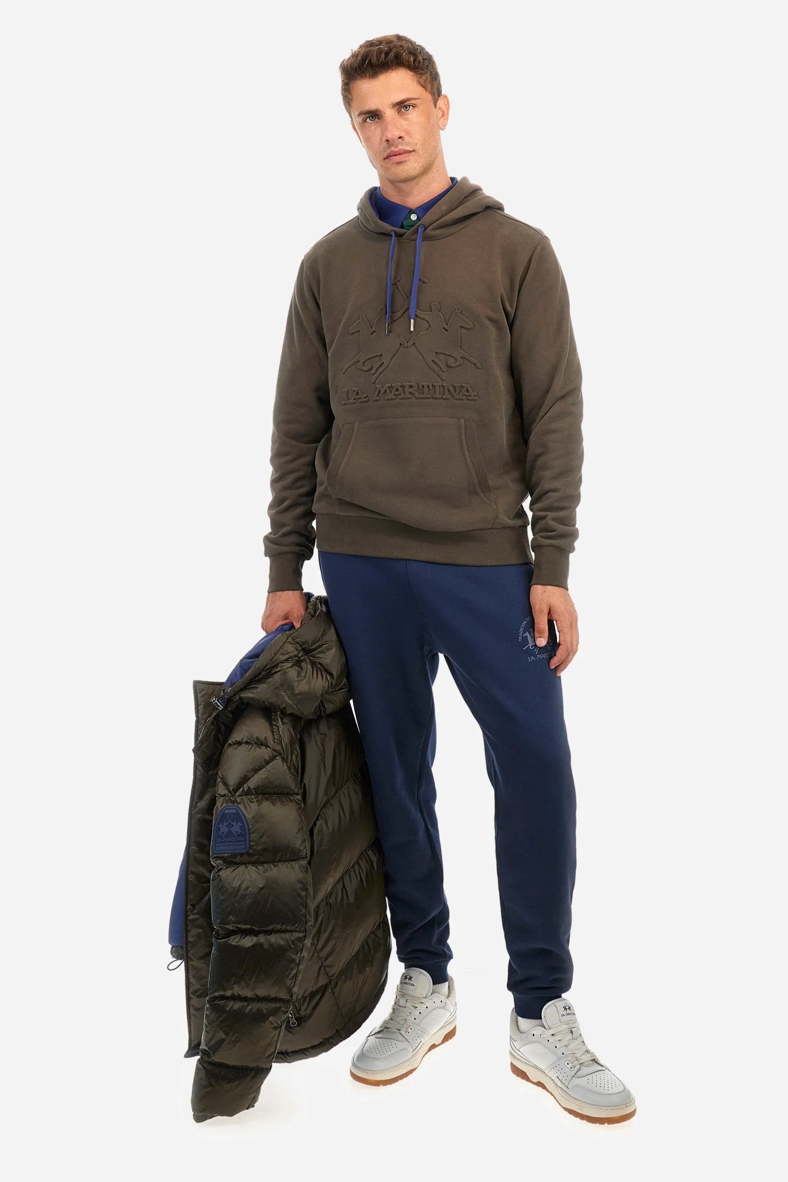La Martina Hoodies Regular Fit in Cotton - ZACKIE ZMF010-FP575