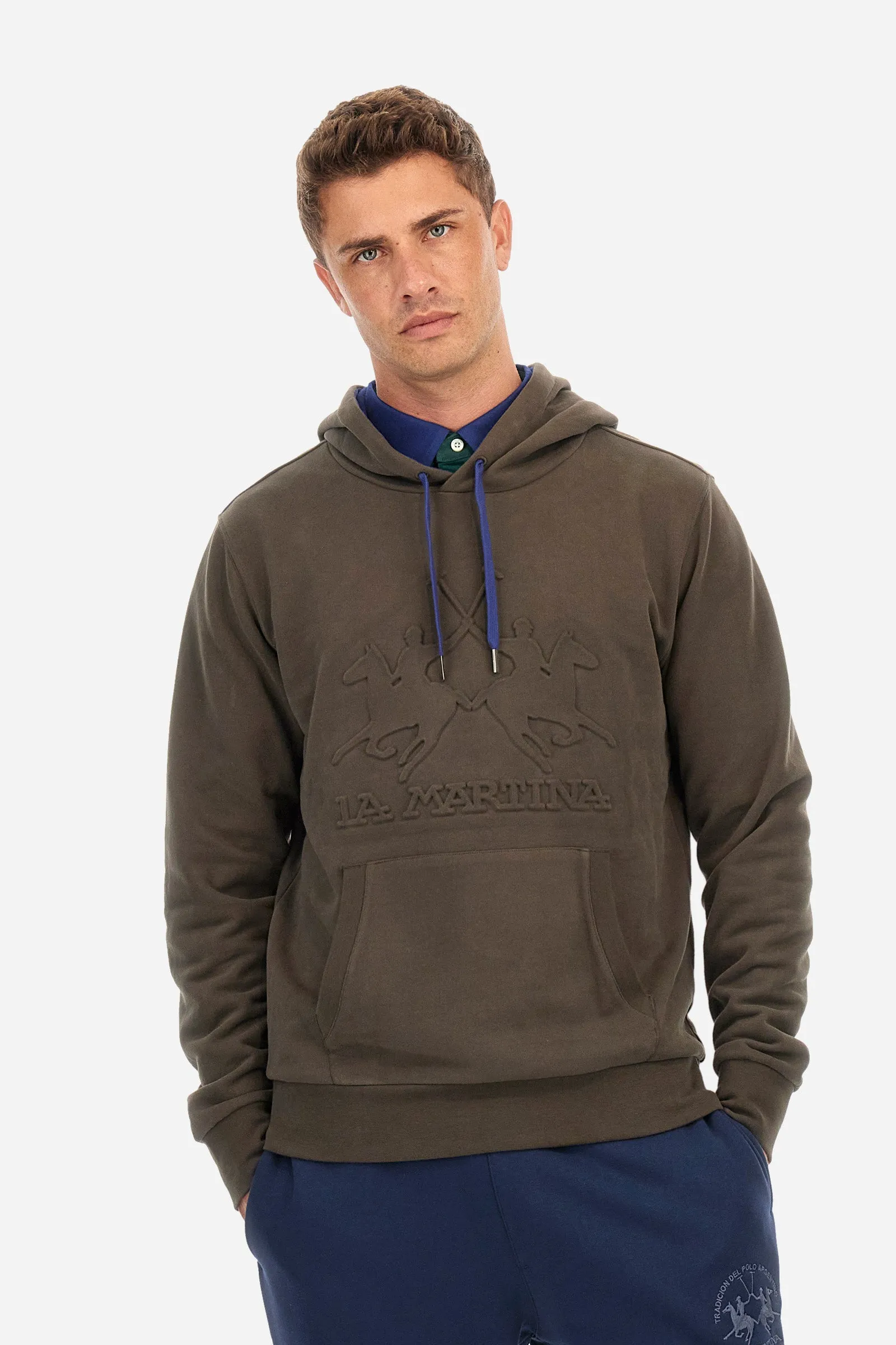 La Martina Hoodies Regular Fit in Cotton - ZACKIE ZMF010-FP575