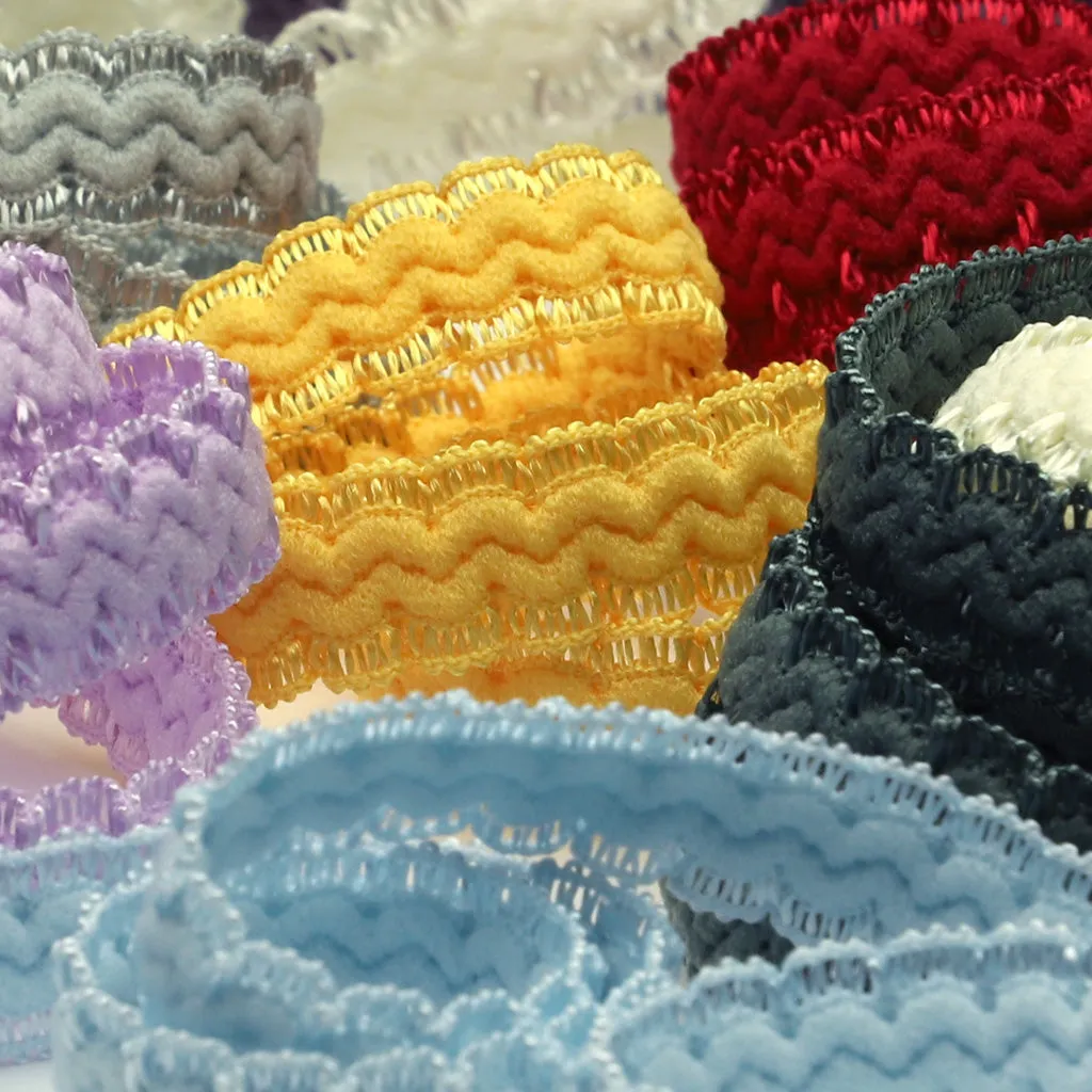 Lace Frill Stretch Tape #109 Acid Blue