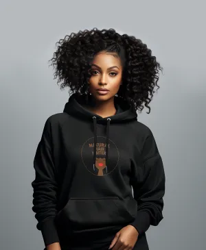 Ladies' Brown Beauty Natural Hair Matters Hoodie