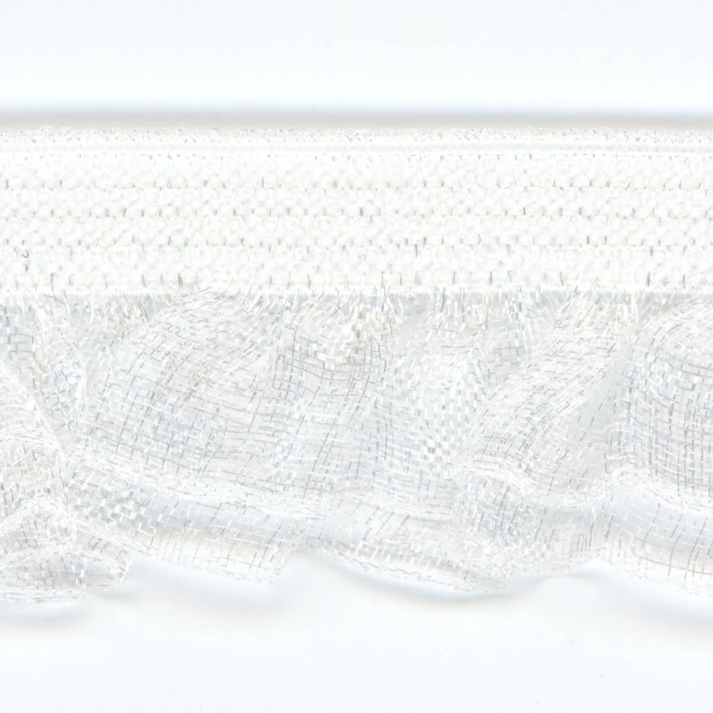 Layered Frill Stretch #00 Ecru