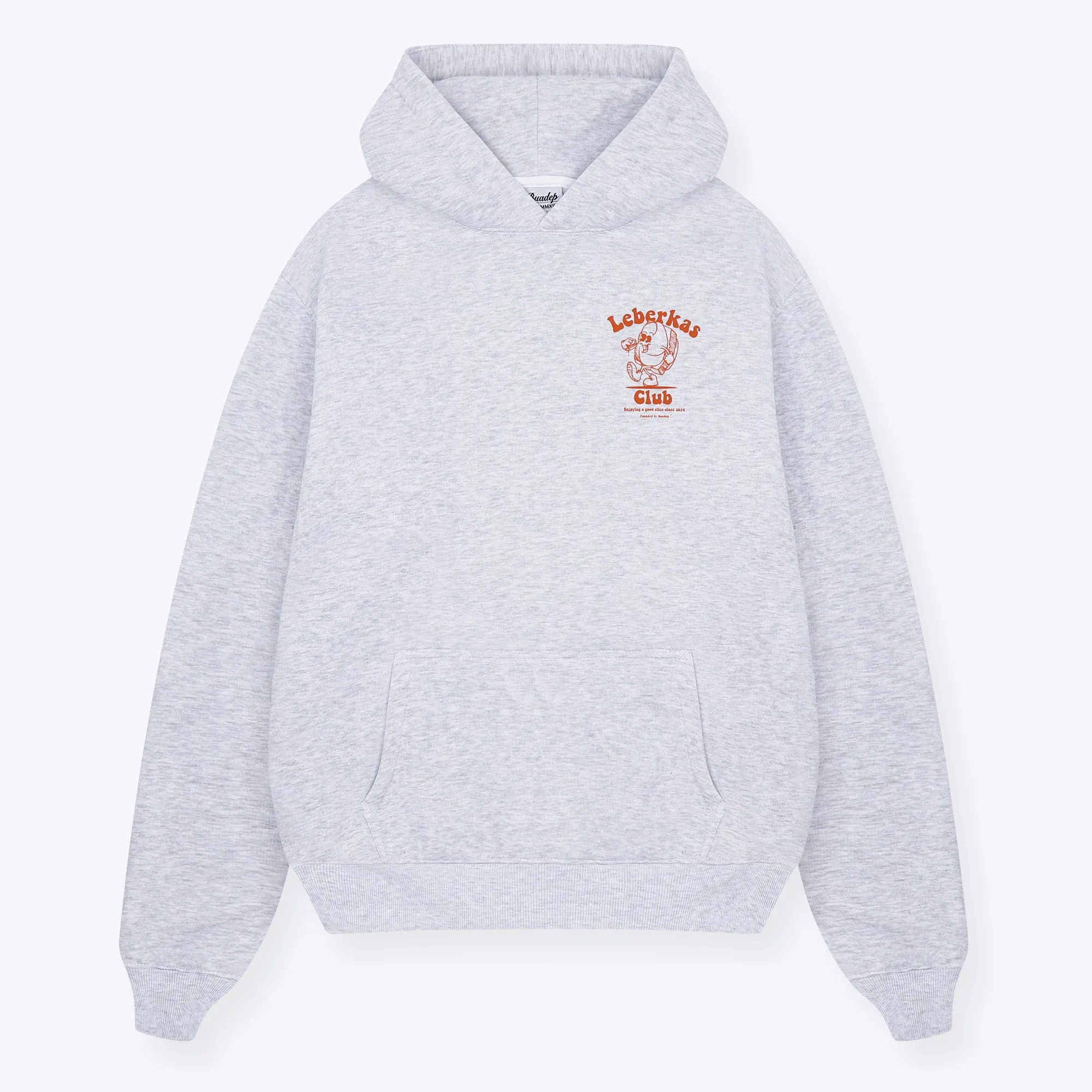 Leberkas Club Hoodie Grau