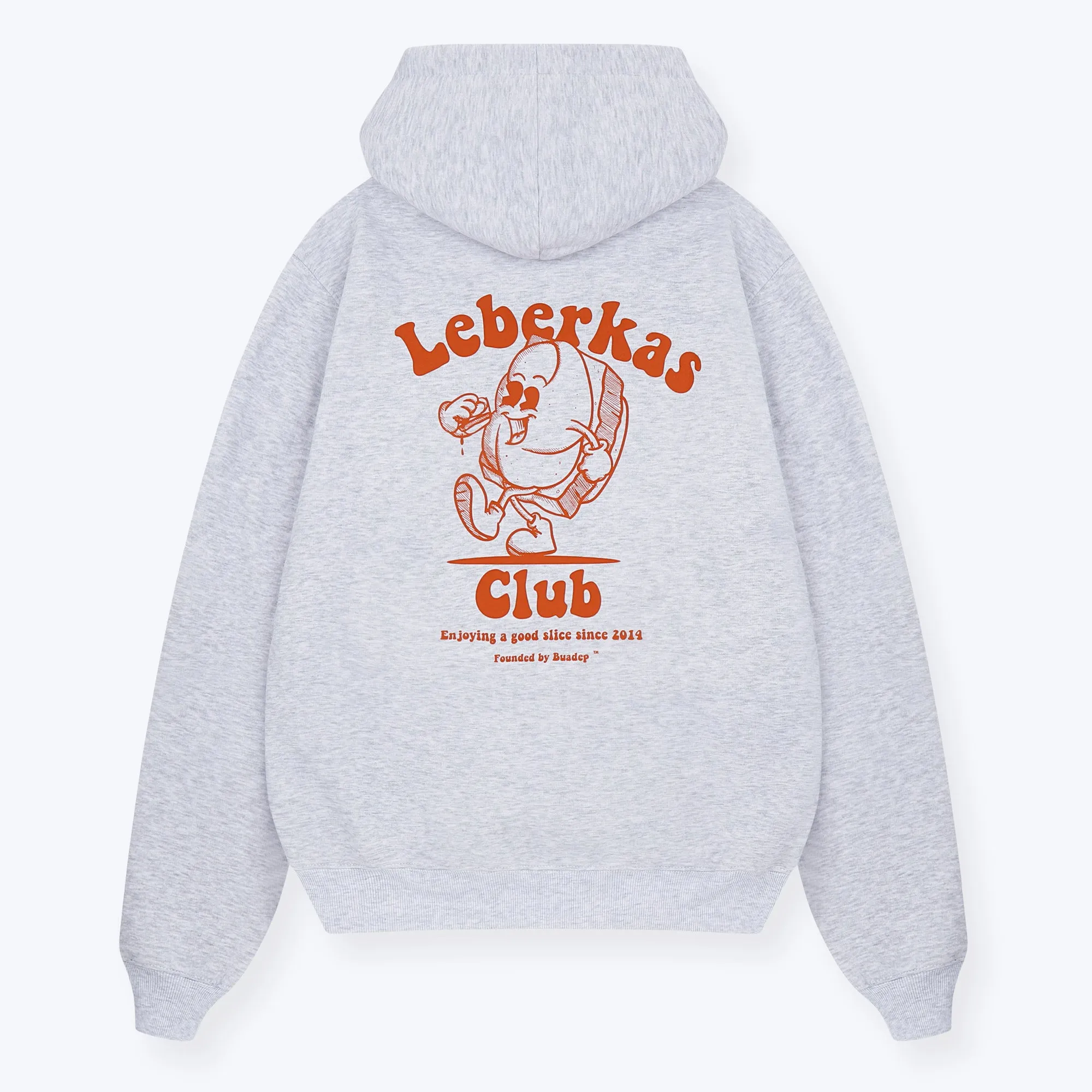 Leberkas Club Hoodie Grau