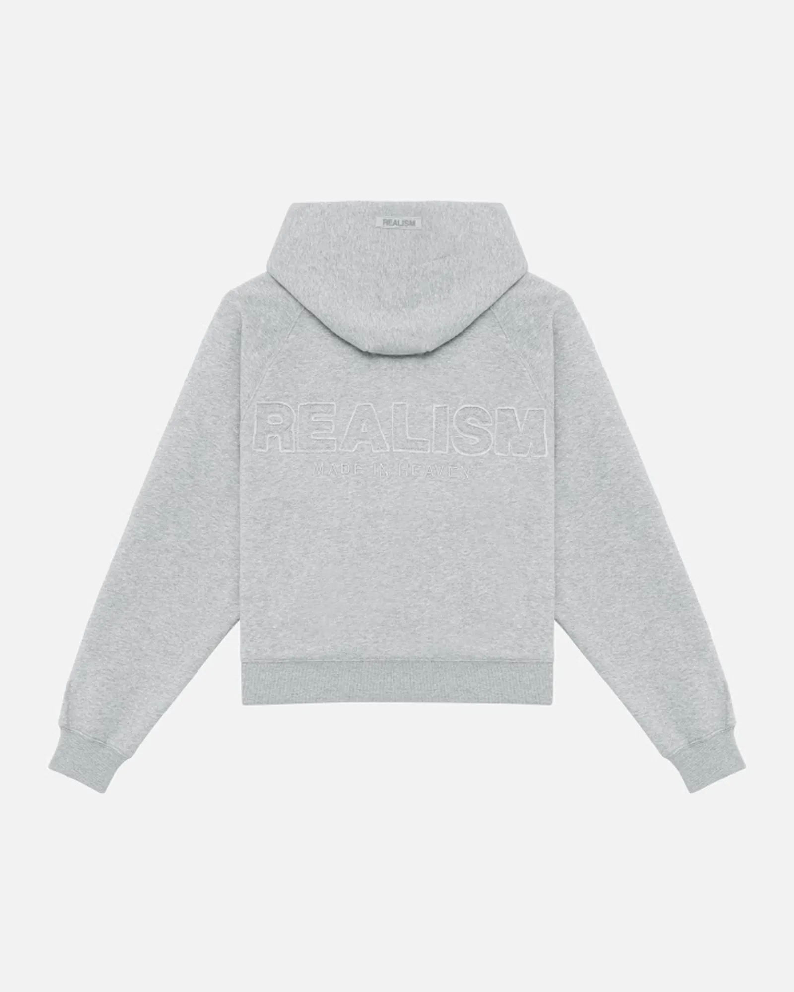 LEGACY ZIP HOODIE GREY MARLE