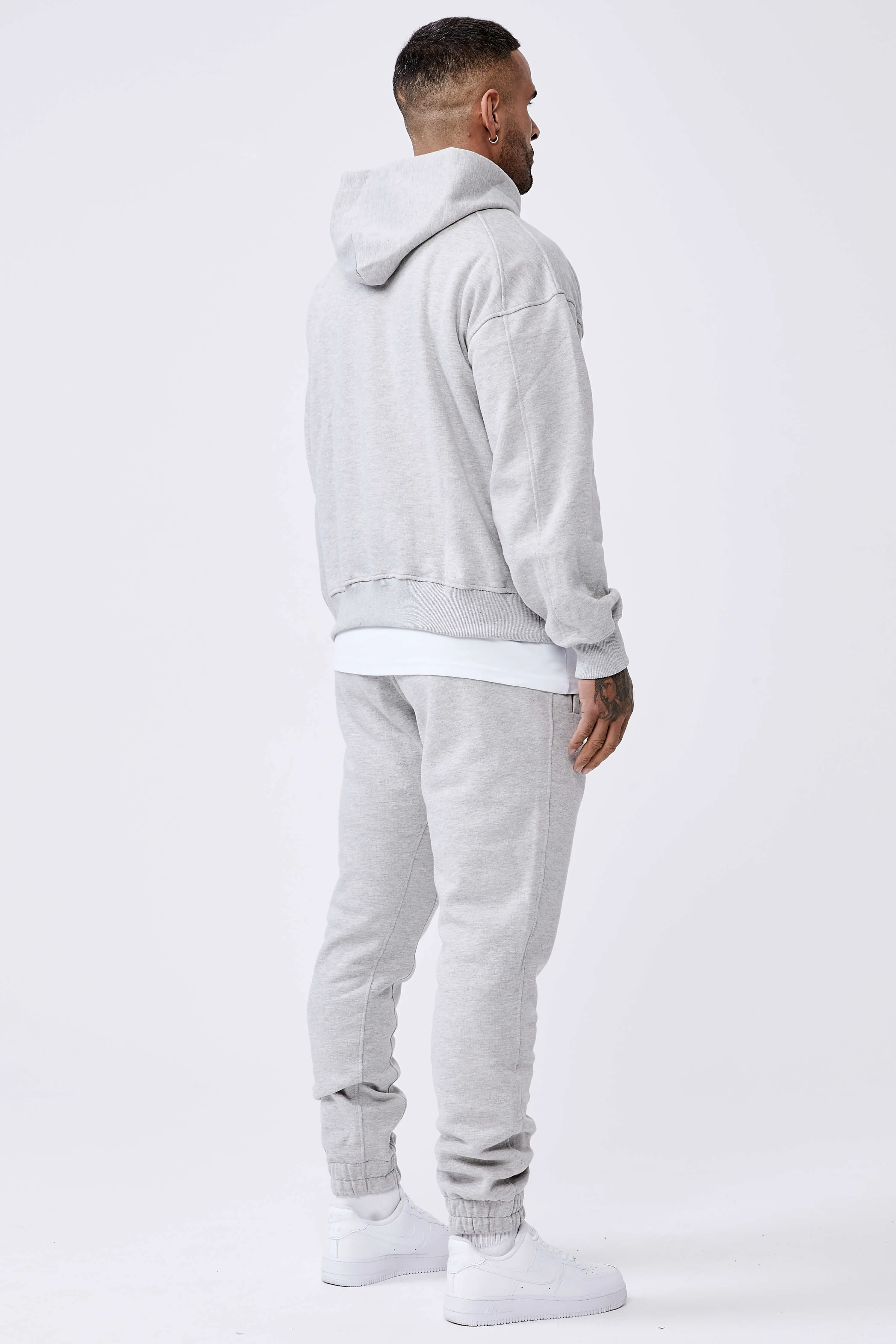 Legend* Basics - Grey Marl Hoodie