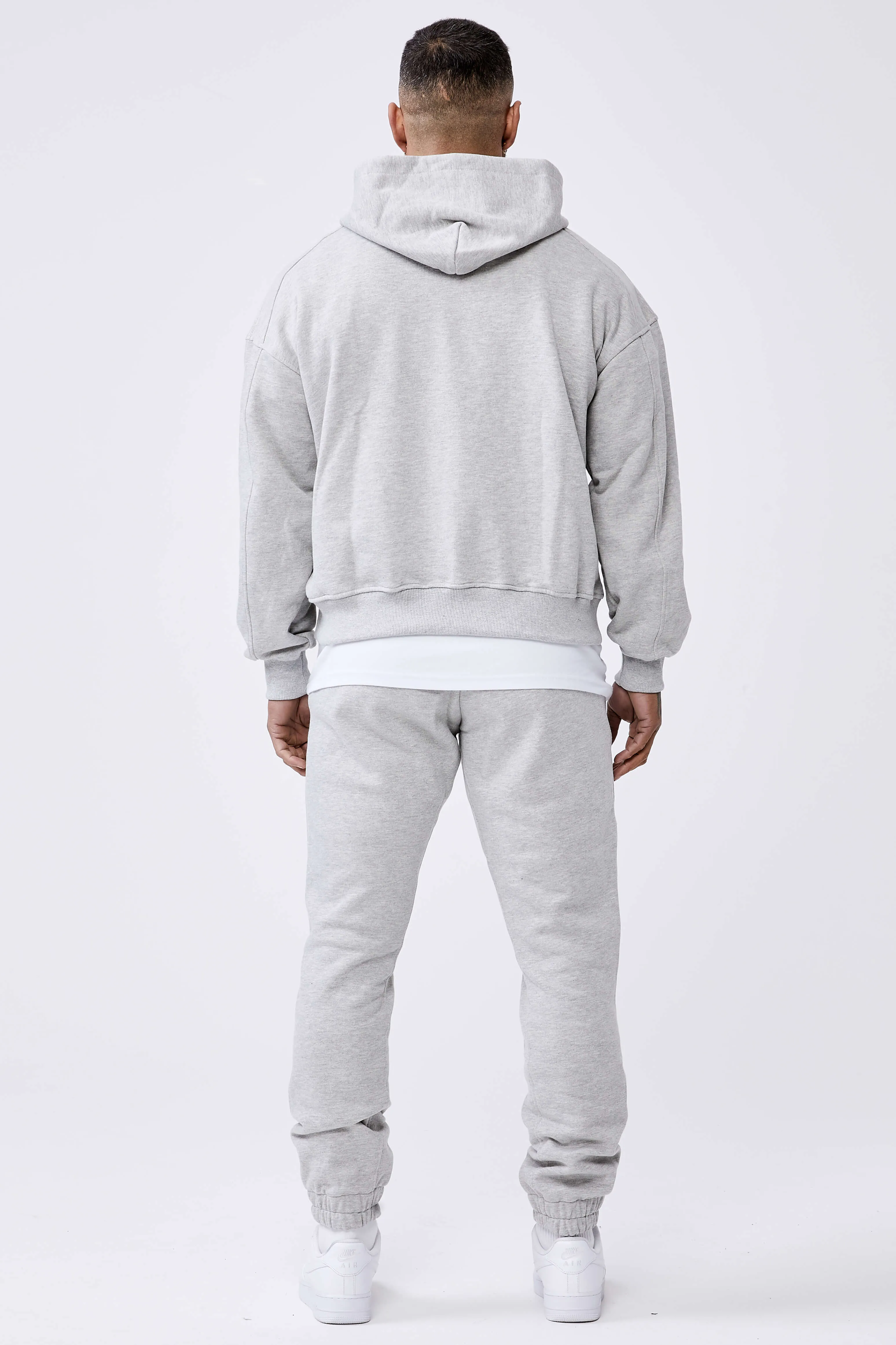 Legend* Basics - Grey Marl Hoodie