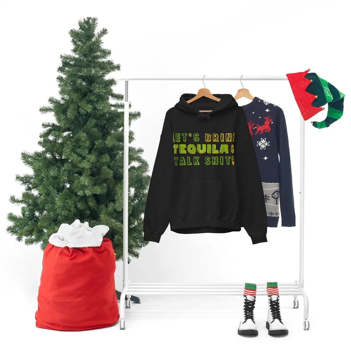Let's Drink Tequila & Talk Shit Unisex Drinking Hoodie